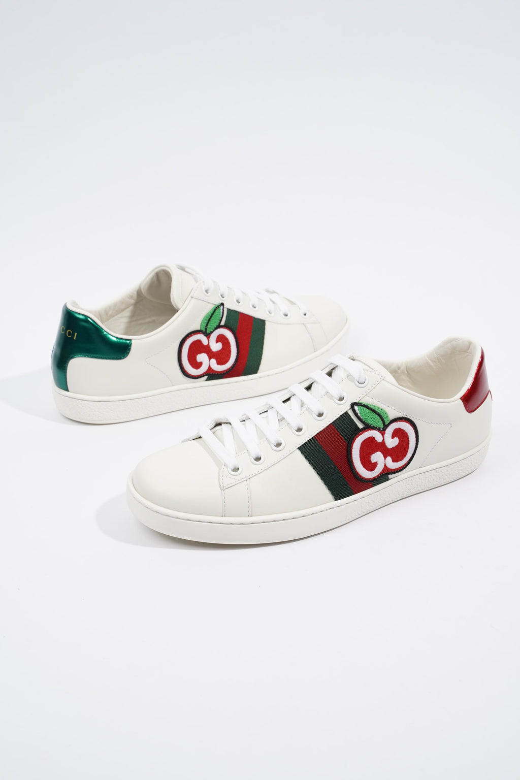 Gucci Ace GG Apple White / Green / Red EU 39 / UK 6
