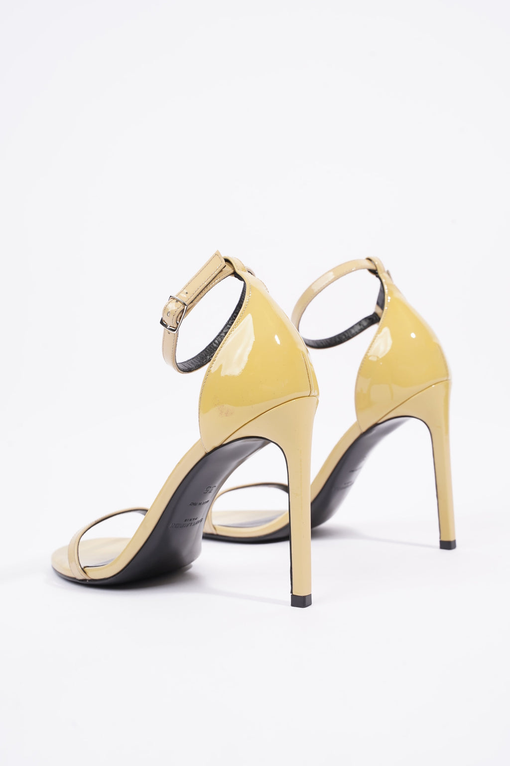 Saint Laurent Jane 105 Patent Mustard EU 35 / UK 2