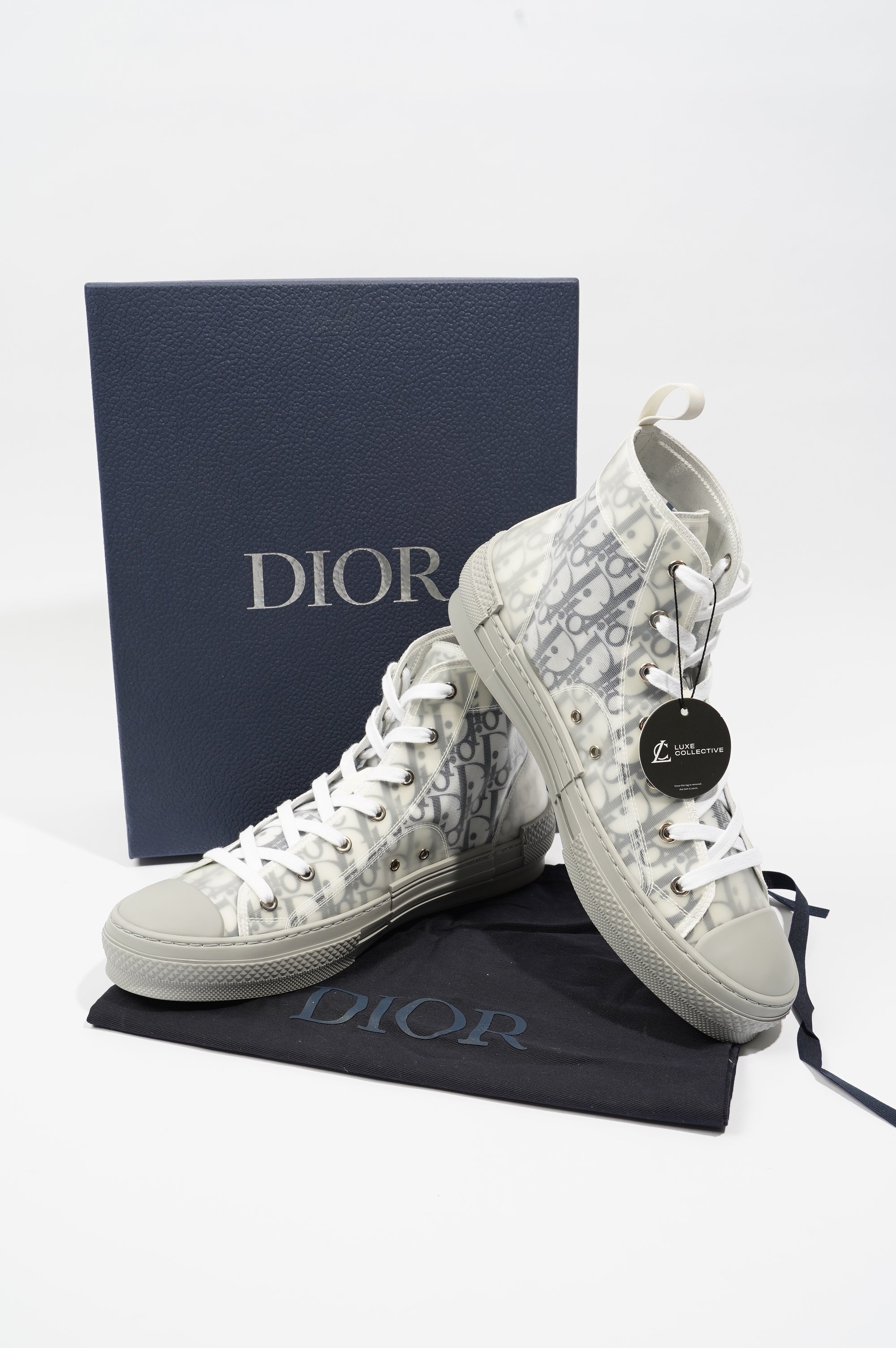 Christian Dior Mens B23 Grey EU 43 / UK 9