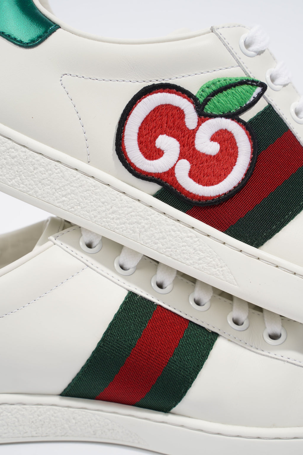 Gucci Ace GG Apple White / Green / Red EU 39 / UK 6