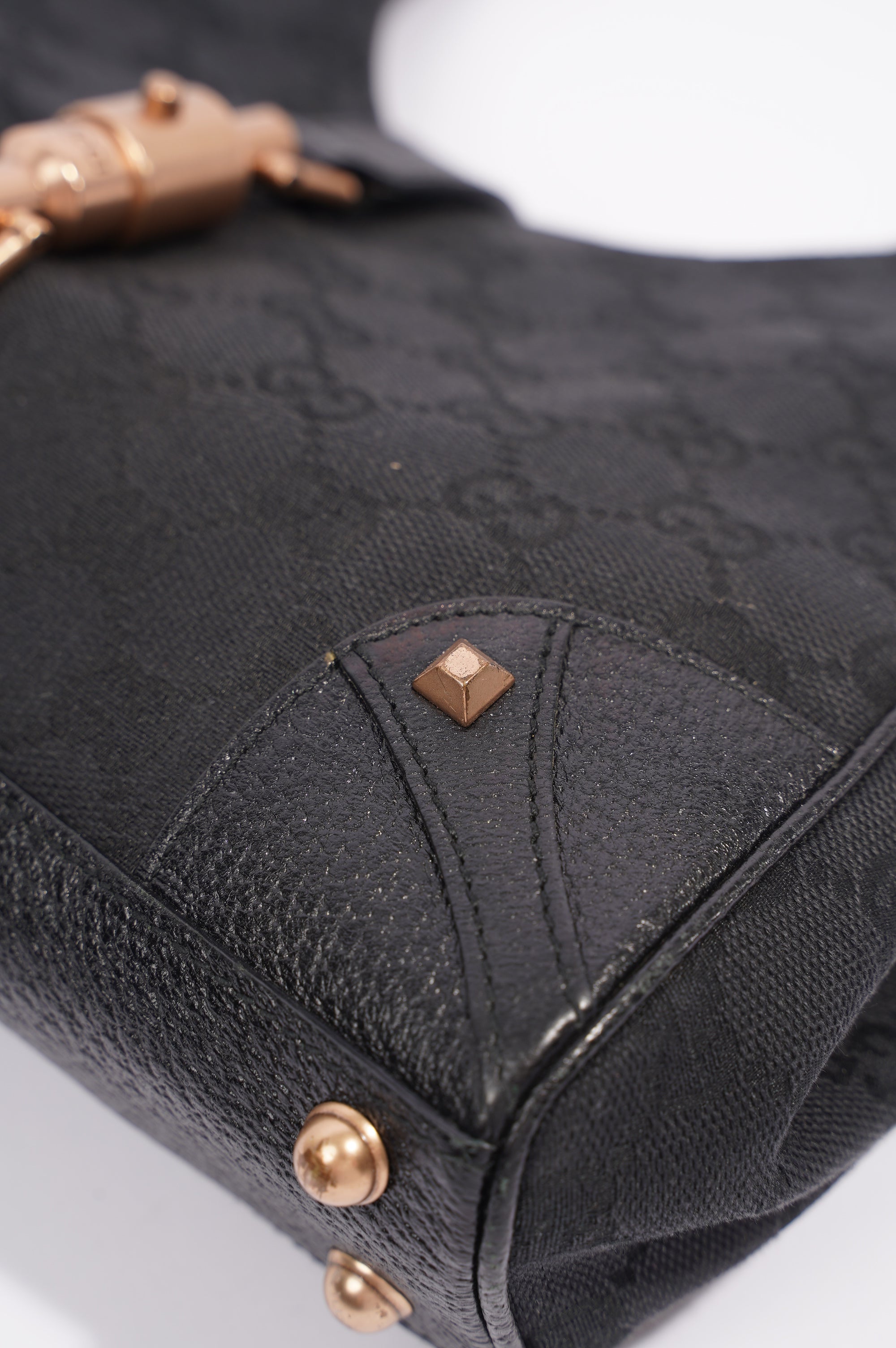 Gucci Womens Vintage Jackie Black
