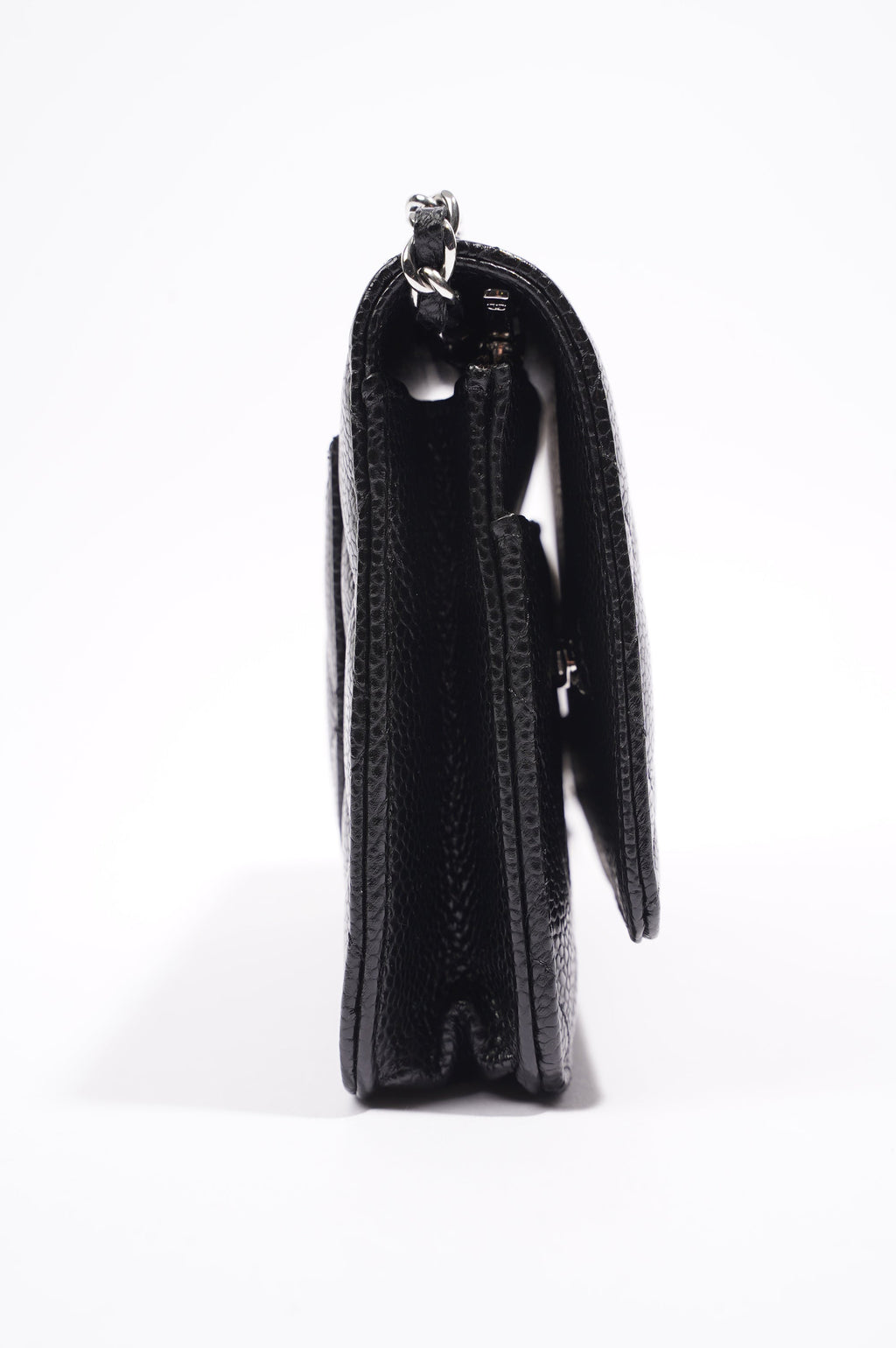 Chanel Wallet On Chain Black Caviar Leather