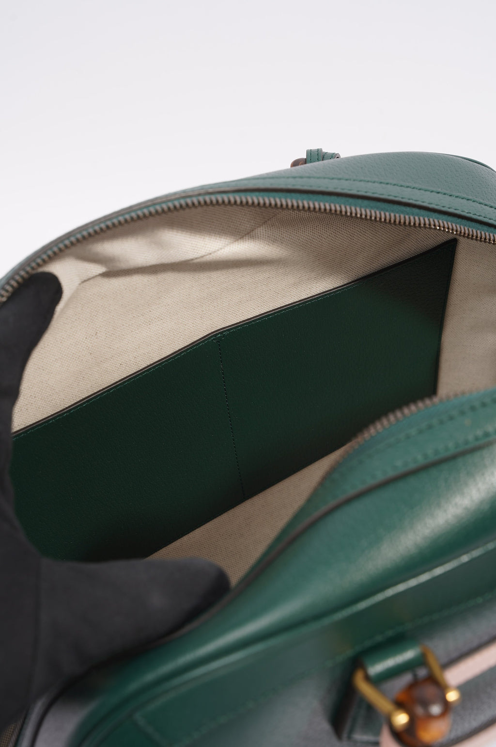 Gucci Womens Diana Duffle Bag Green Medium