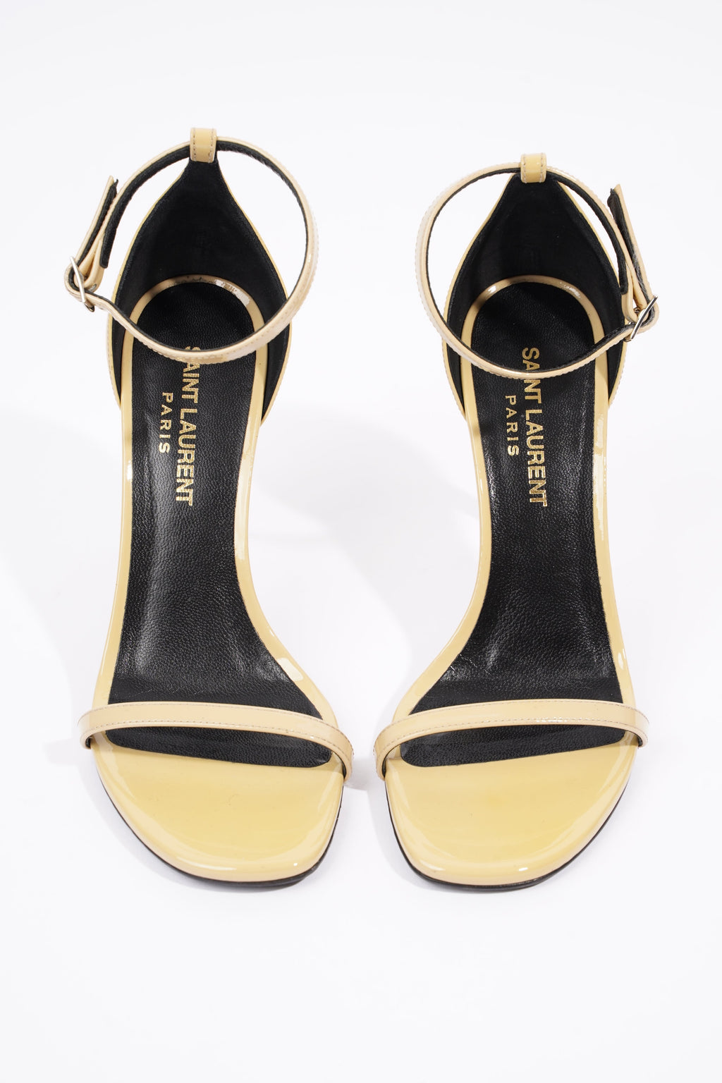 Saint Laurent Jane 105 Patent Mustard EU 35 / UK 2