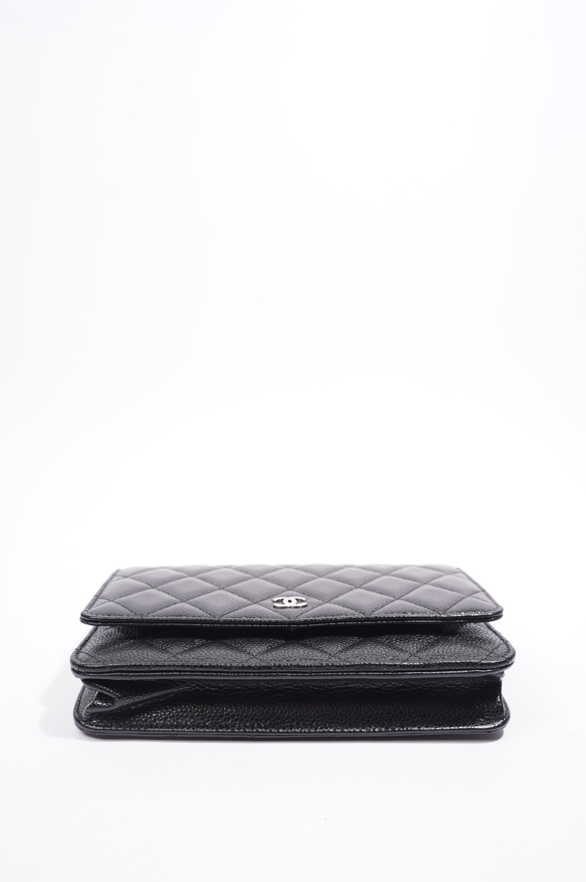 Chanel Wallet On Chain Black Caviar Leather