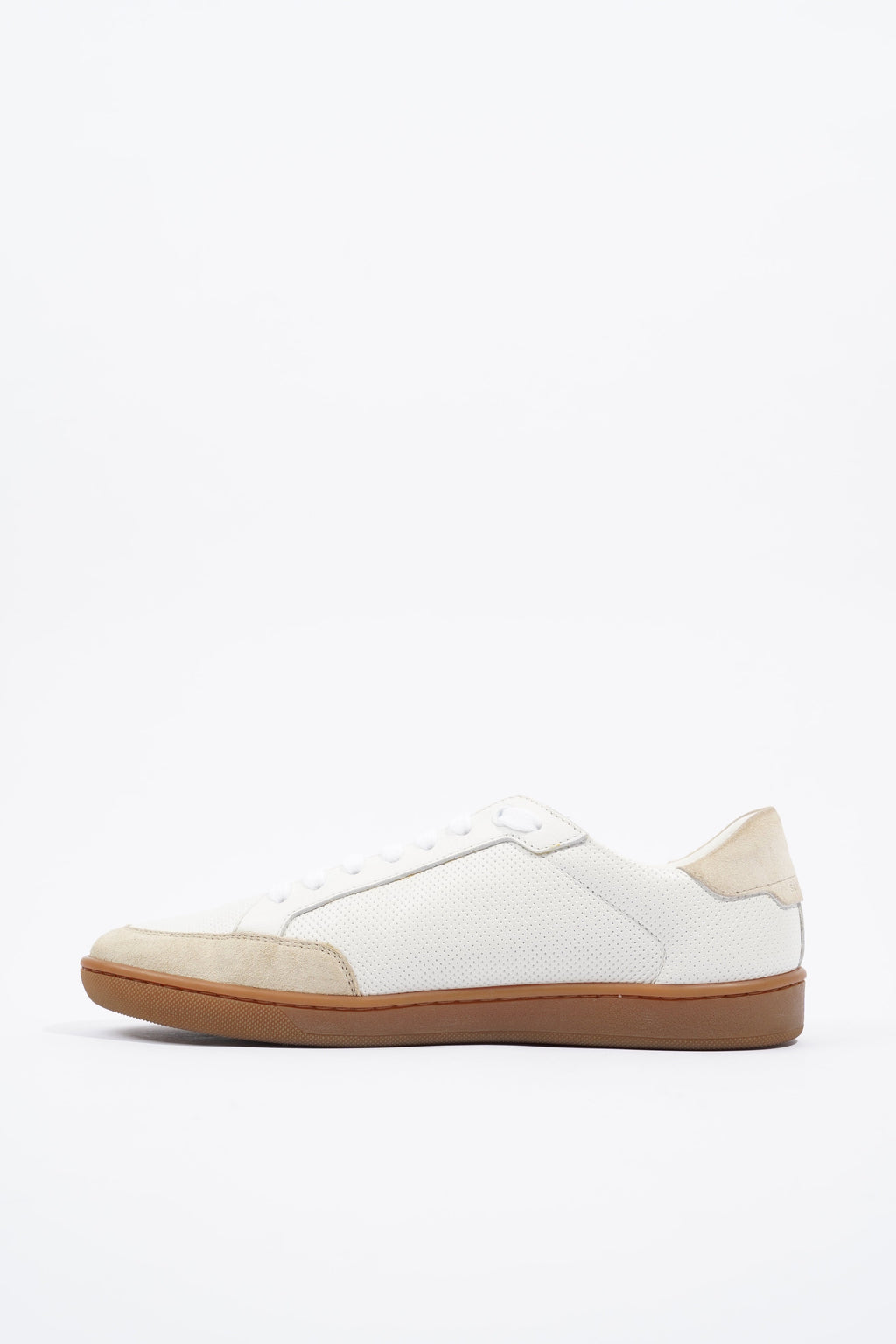 Saint Laurent SL-10 Sneaker White / Beige EU 39 / UK 5