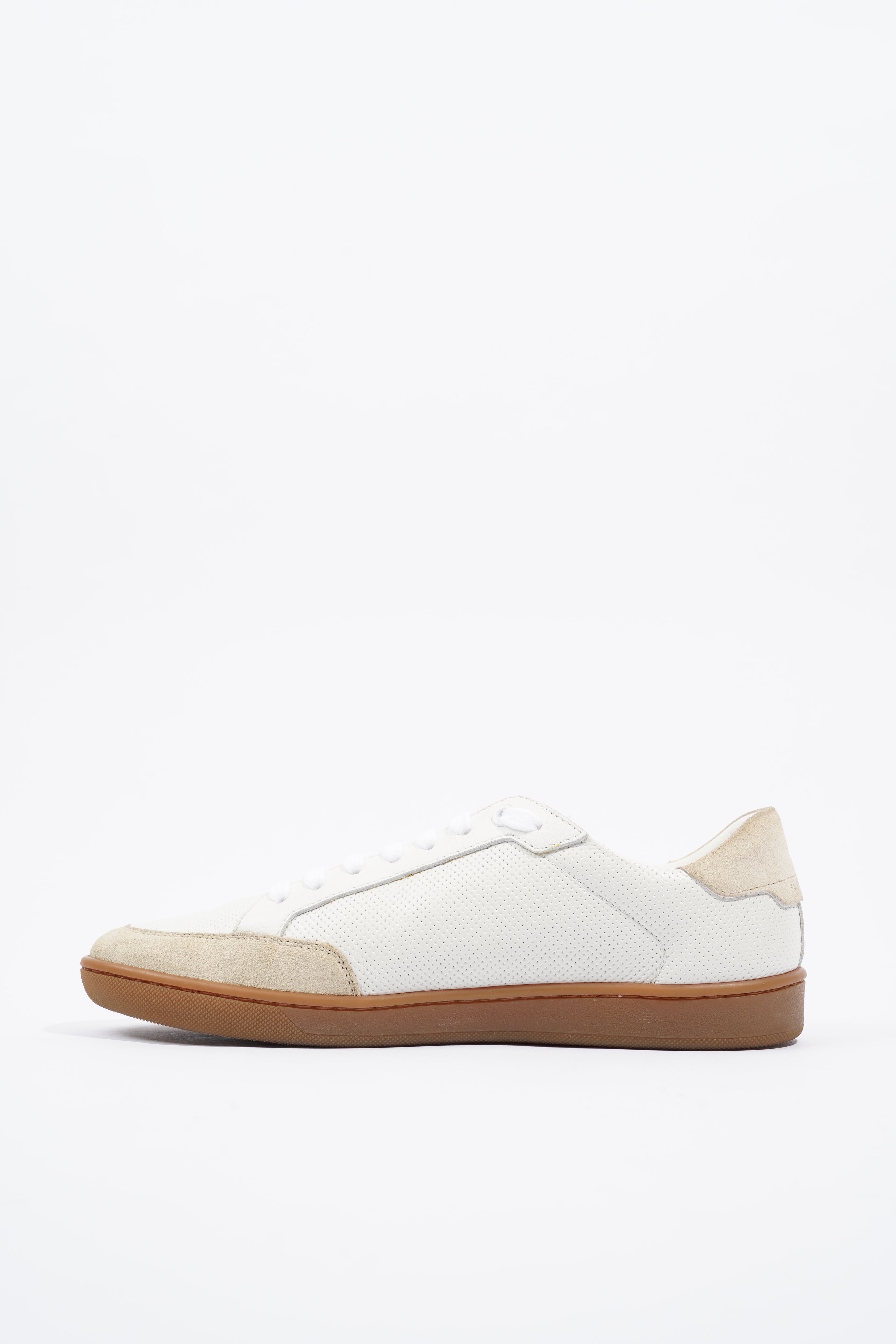 Saint Laurent SL-10 Sneaker White / Beige EU 39 / UK 5
