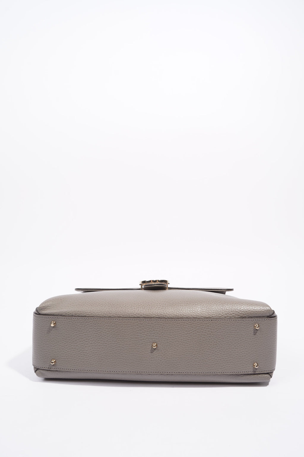 Gucci Womens Interlocking Bag Grey Medium
