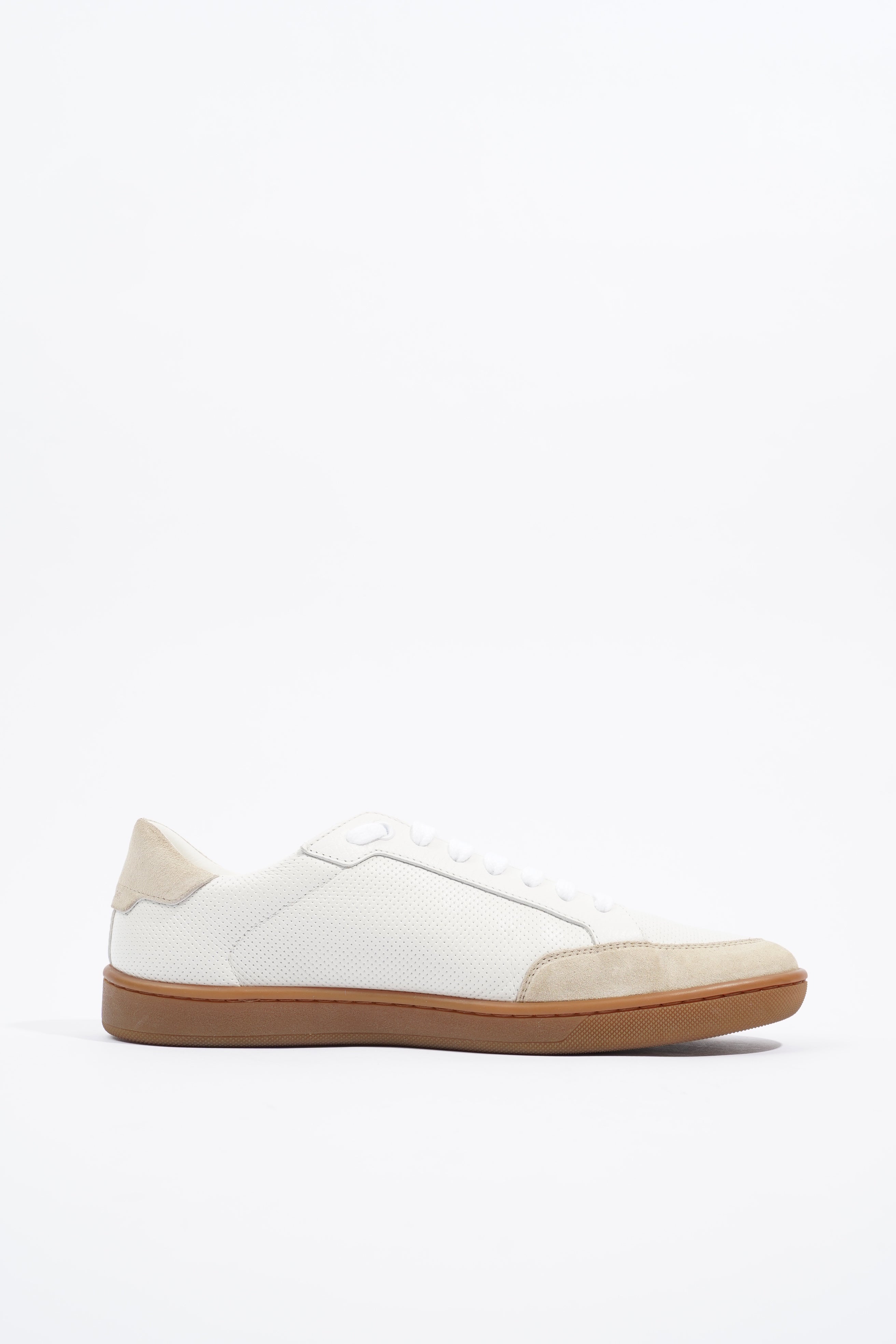 Saint Laurent SL-10 Sneaker White / Beige EU 39 / UK 5