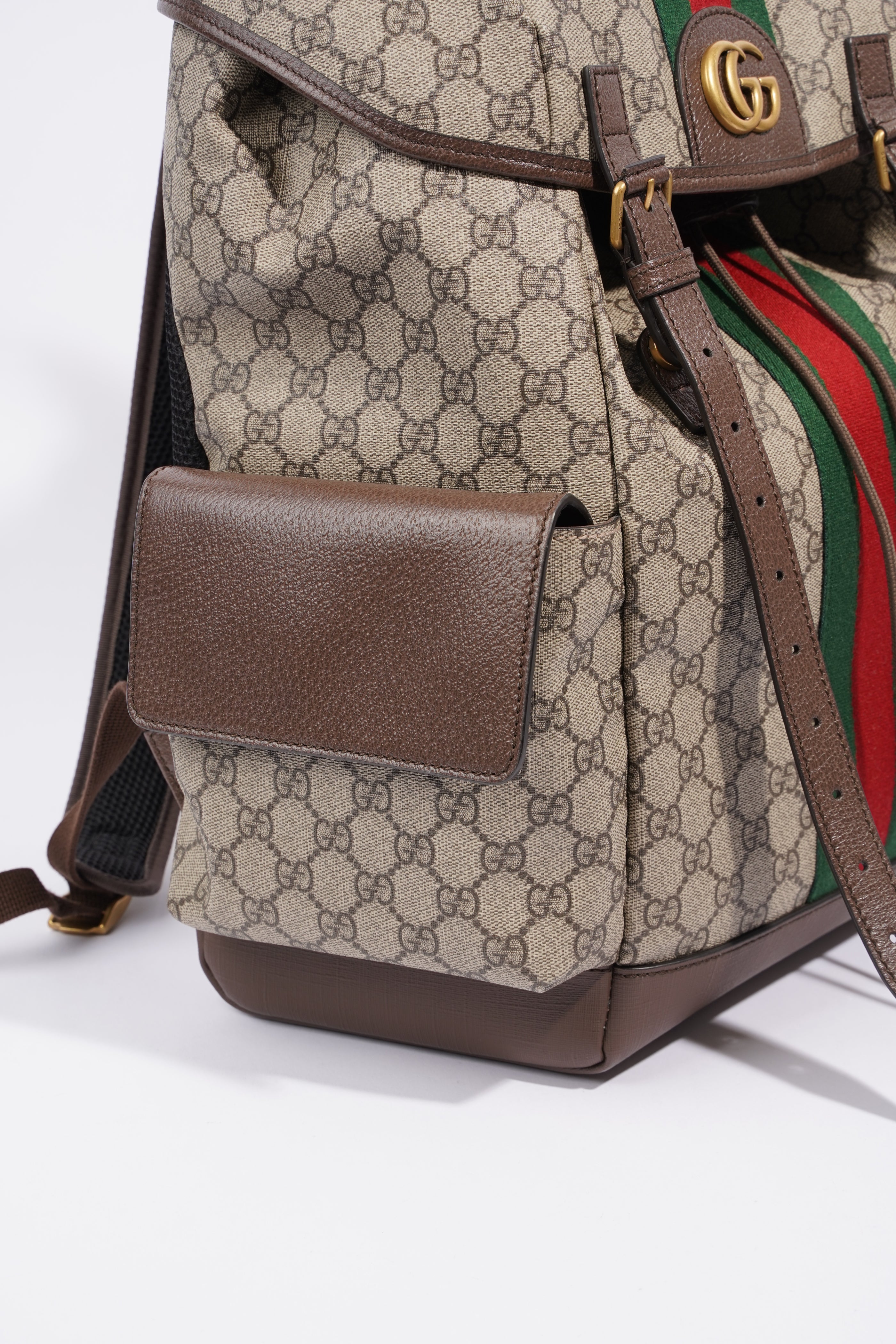 Gucci Ophidia Backpack Supreme Canvas