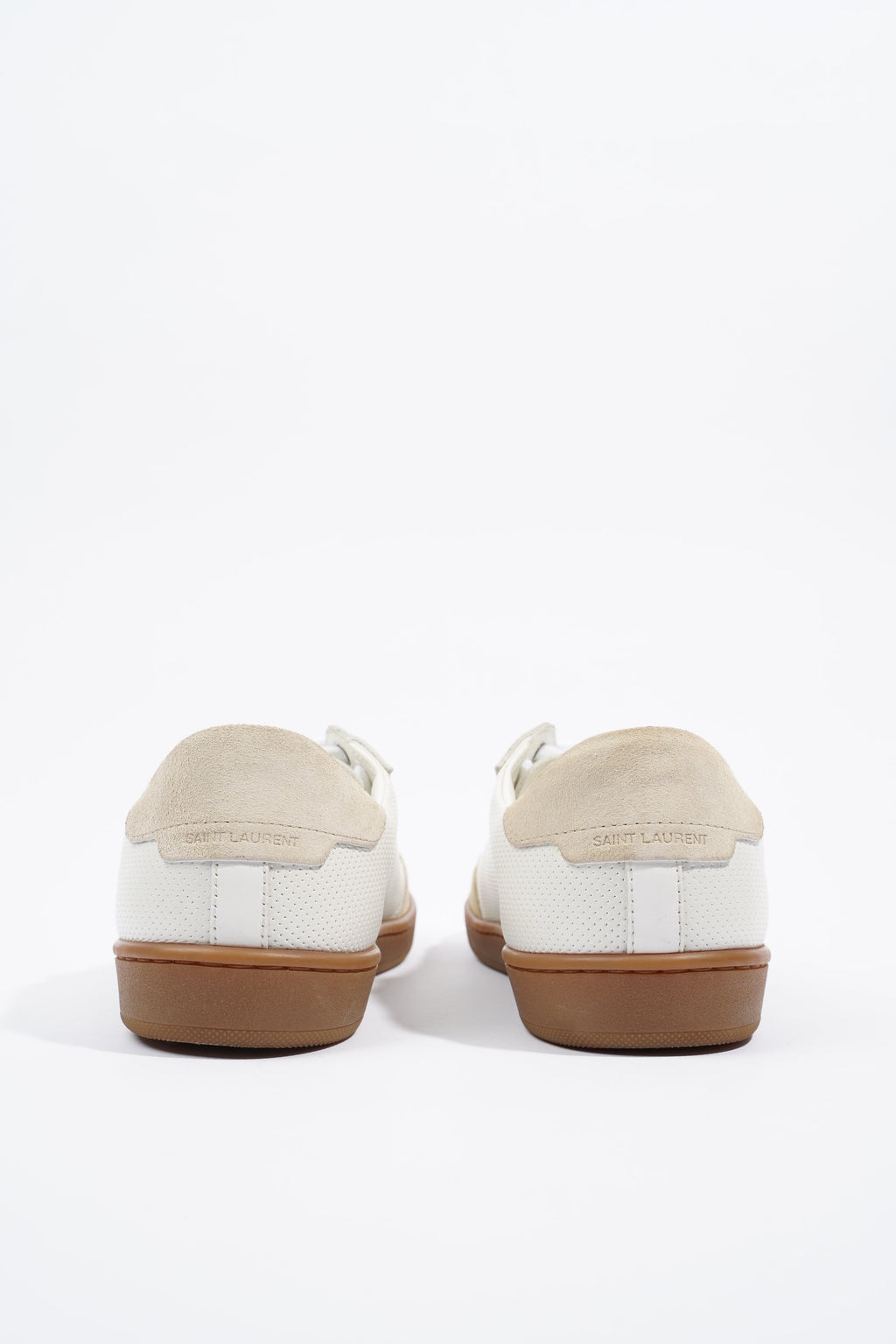 Saint Laurent SL-10 Sneaker White / Beige EU 39 / UK 5