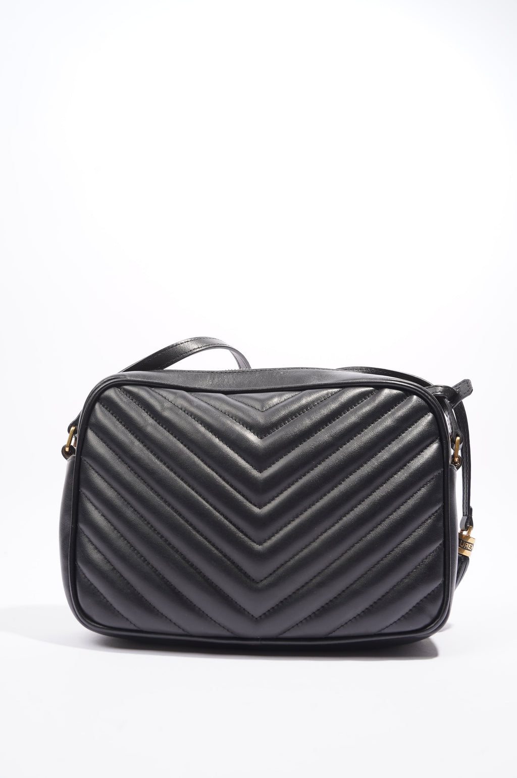 Saint Laurent Lou Camera Bag Black Leather Small
