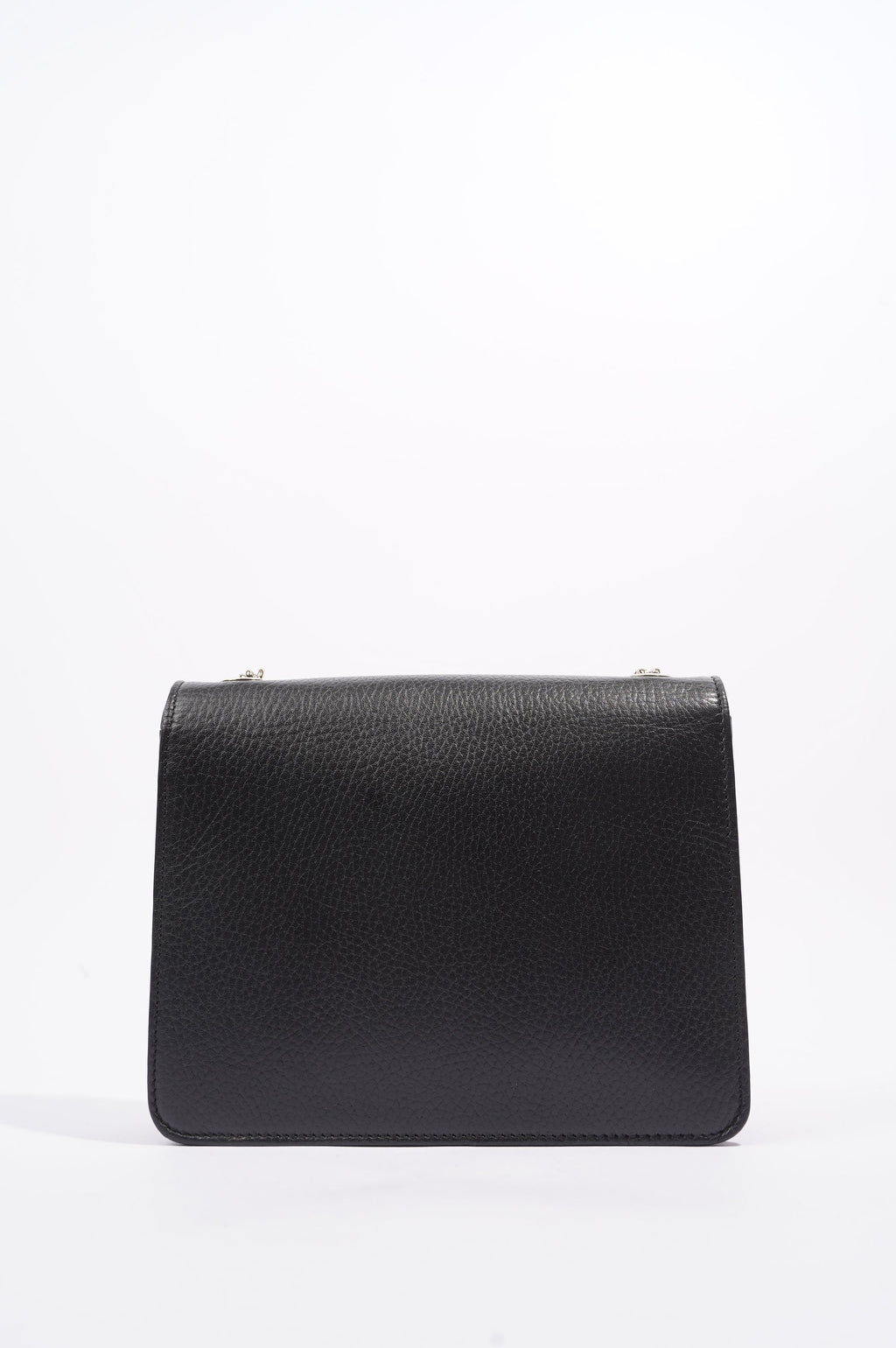 Gucci Womens Interlocking Bag Black / Gold Small