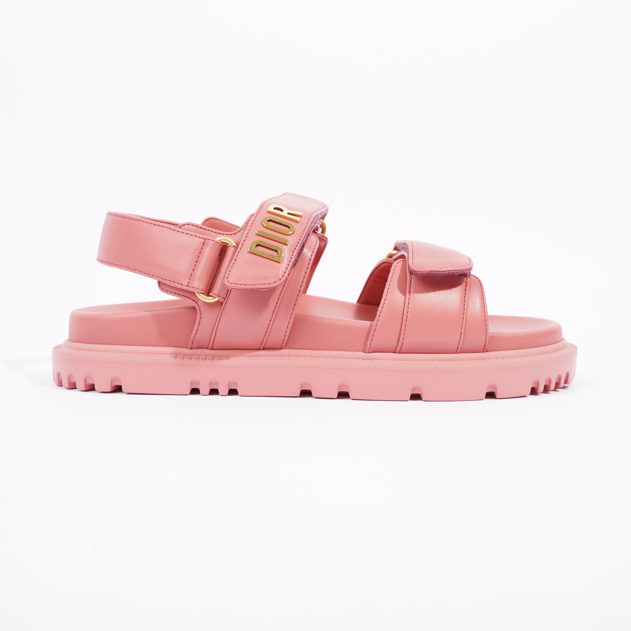 Christian Dior Womens Act Sandal Dusty Coral EU 37.5 / UK 4.5