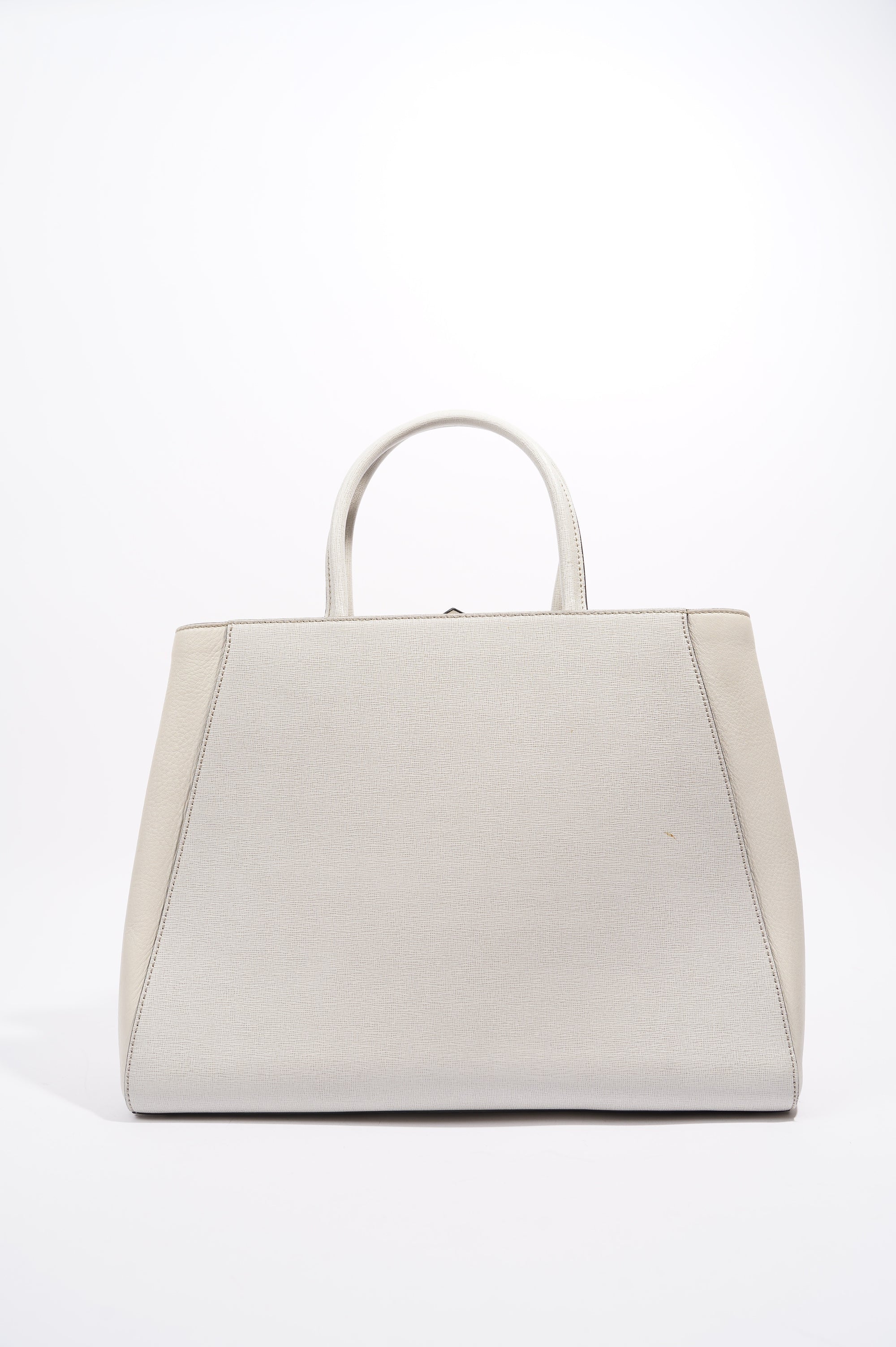 Fendi Womens 2Jours Grey / Beige Large