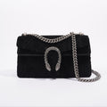 Gucci Womens Dionysus Black Velvet Small