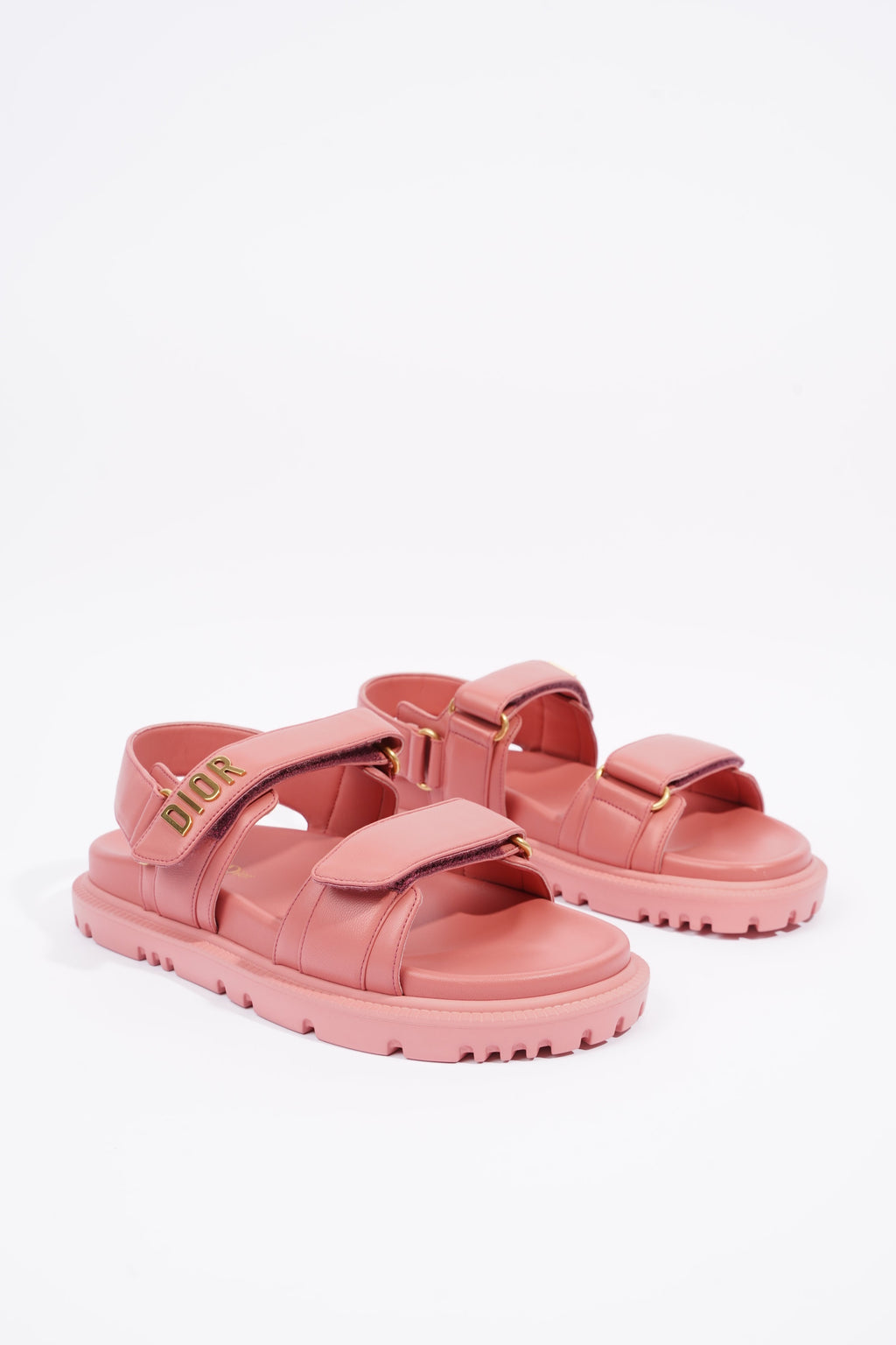 Christian Dior Womens Act Sandal Dusty Coral EU 37.5 / UK 4.5
