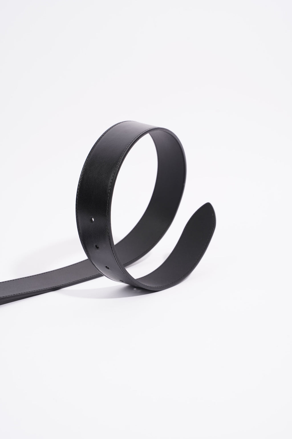 Gucci Womens Marmont Belt Black Leather 75cm - 30"