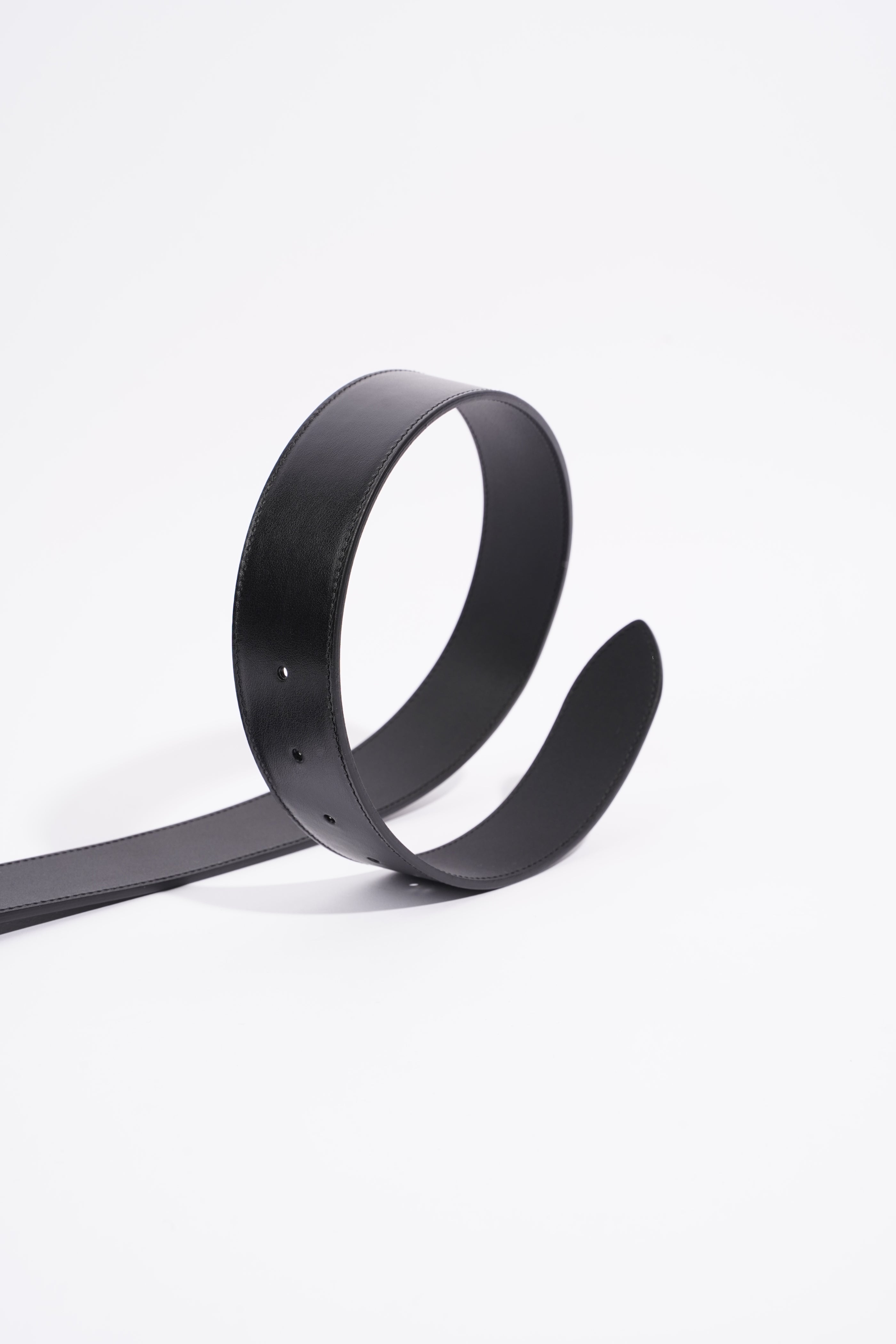 Gucci Womens Marmont Belt Black Leather 75cm - 30"