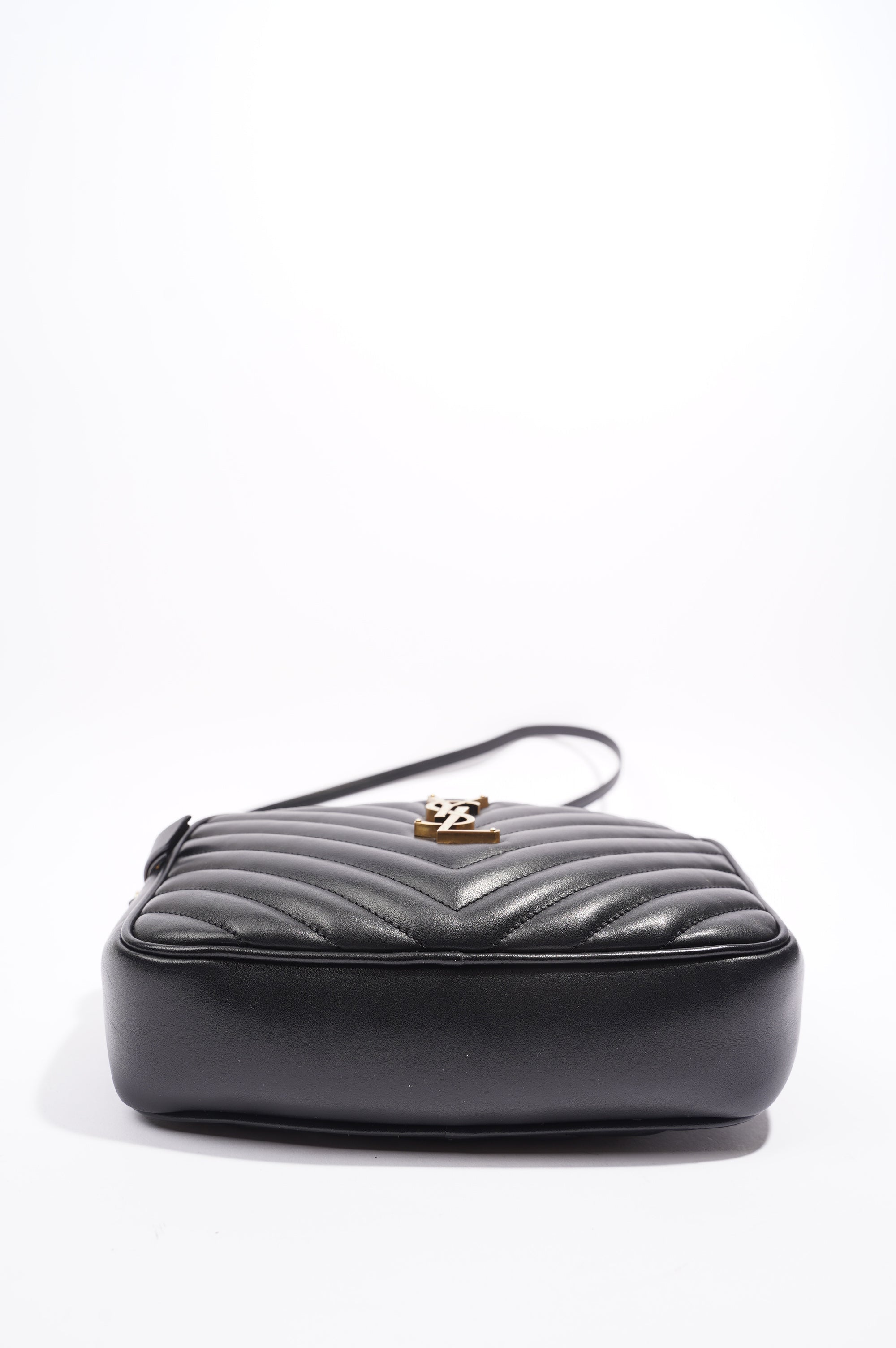 Saint Laurent Lou Camera Bag Black Leather Small