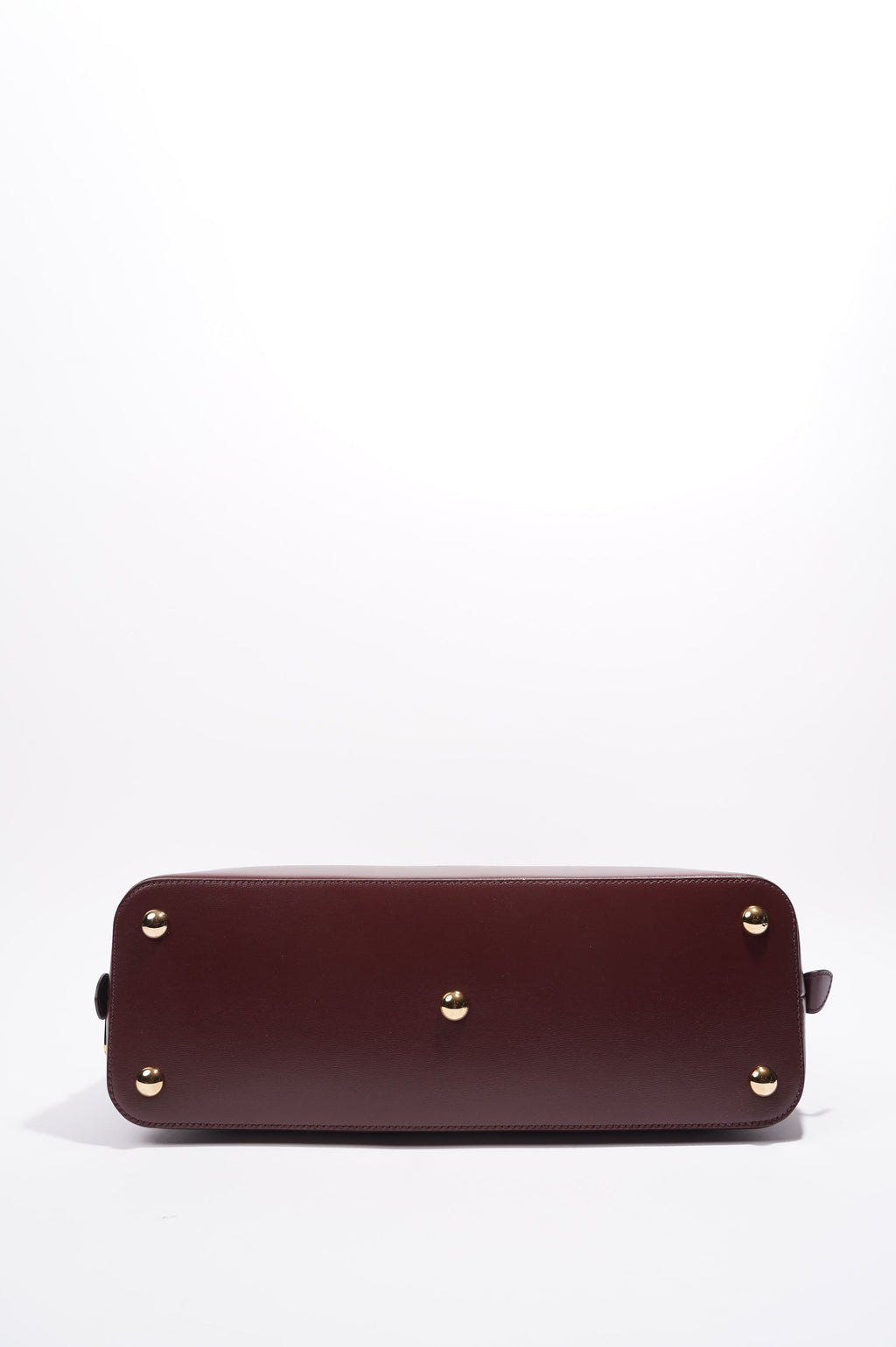 Gucci 1955 Horsebit Duffle Bag Burgundy Leather OS