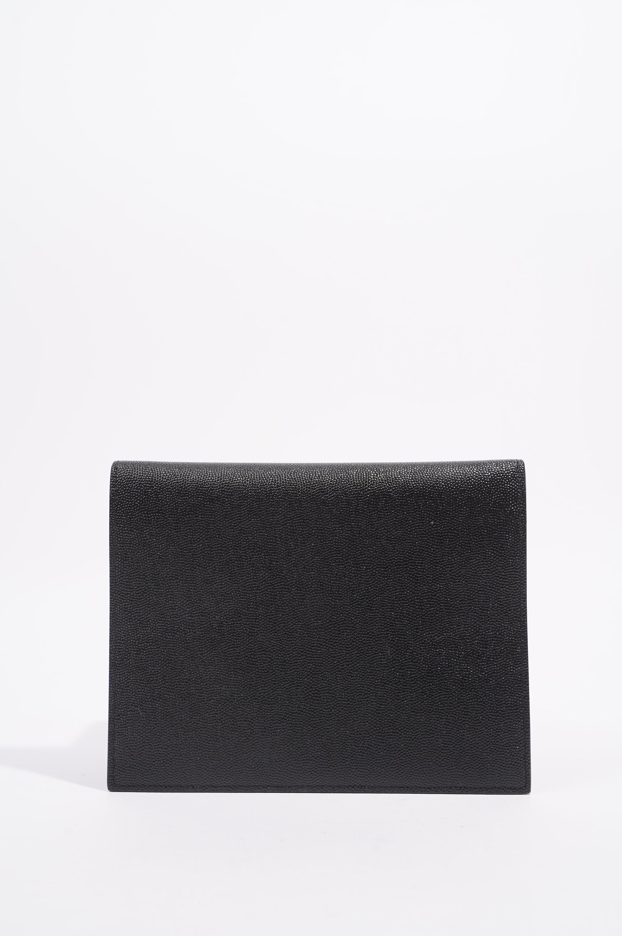 Saint Laurent Womens Uptown Pouch Black Small