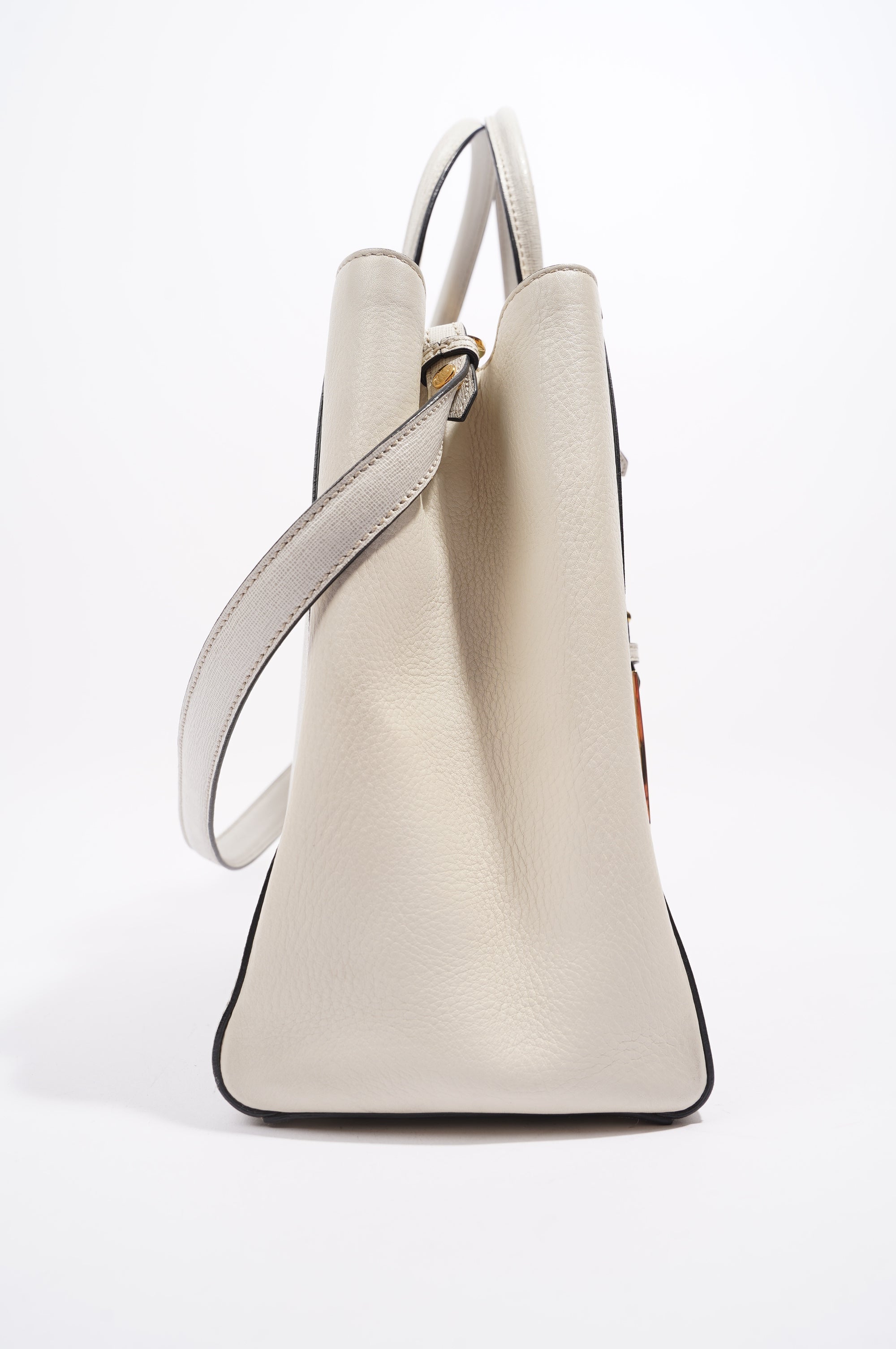 Fendi Womens 2Jours Grey / Beige Large