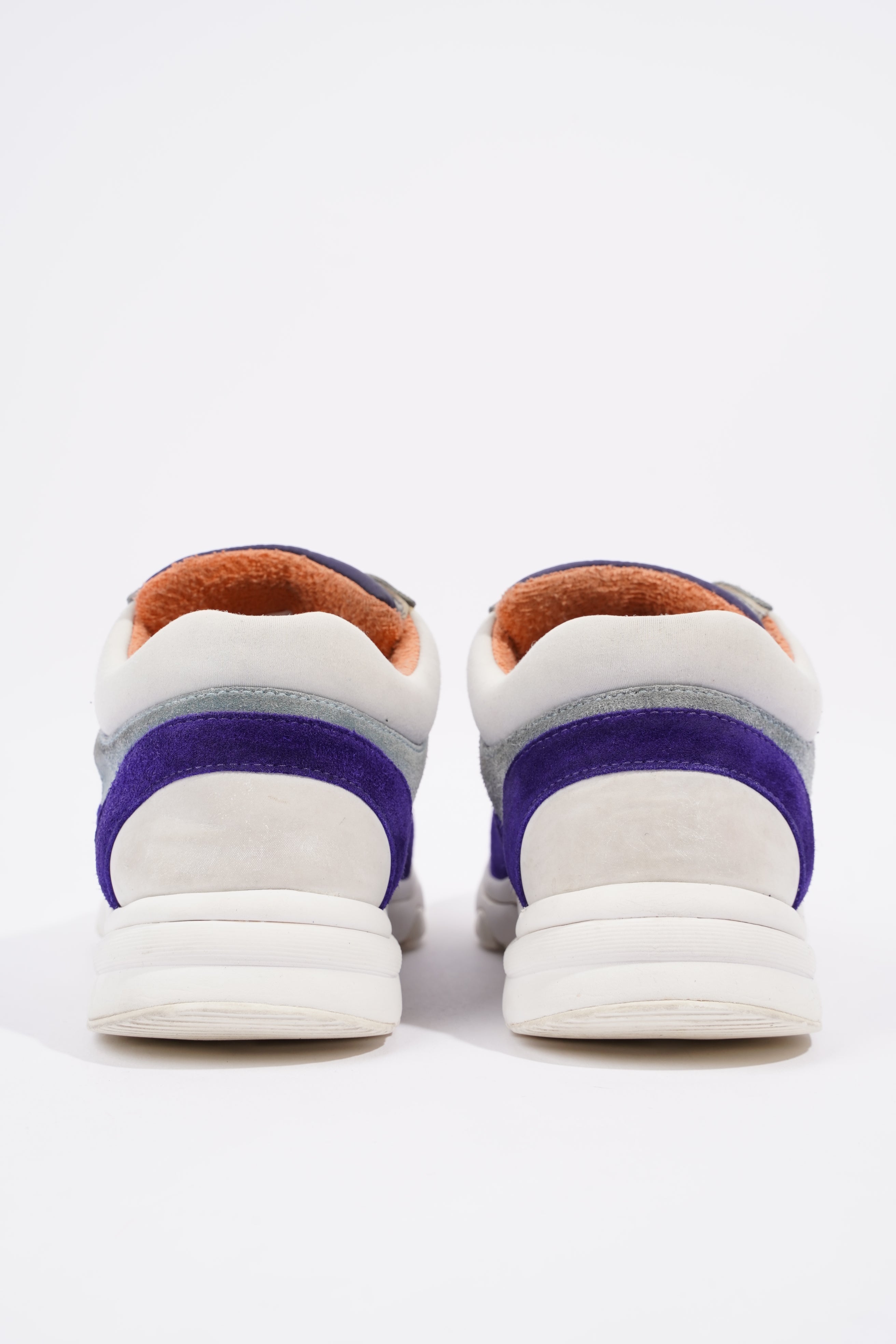 Chanel Womens CC Logo Blue / White EU 39 / UK 6
