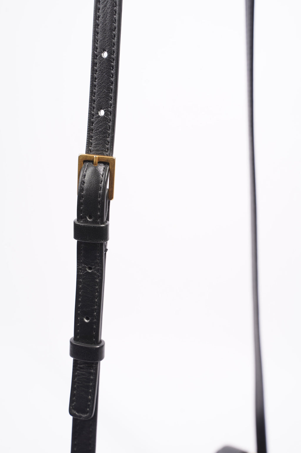 Saint Laurent Lou Camera Bag Black Leather Small