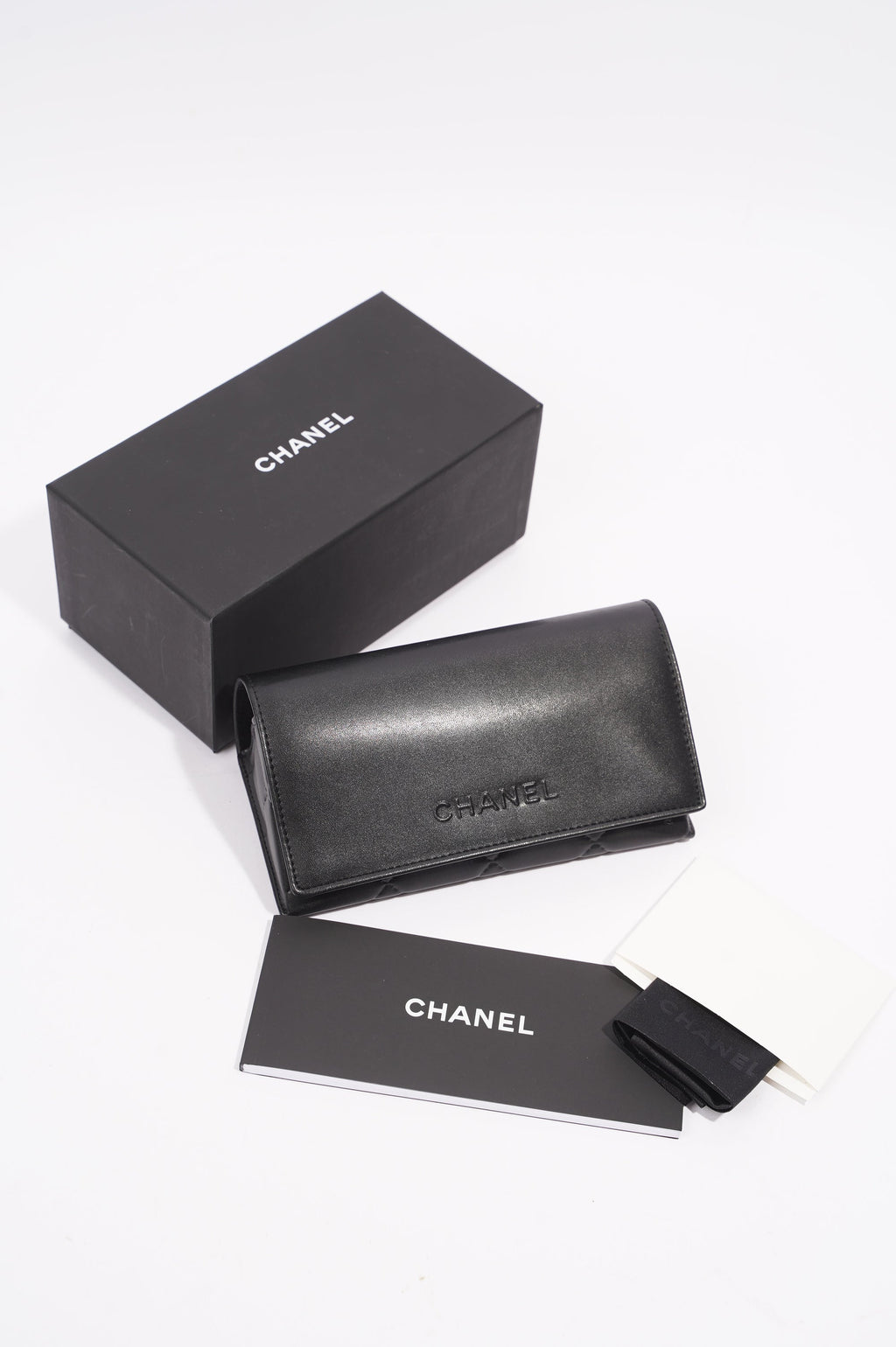 Chanel Womens Visor Sunglasses Black Acetate