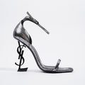 Saint Laurent Opyum 110 Silver EU 37.5 / UK 4.5