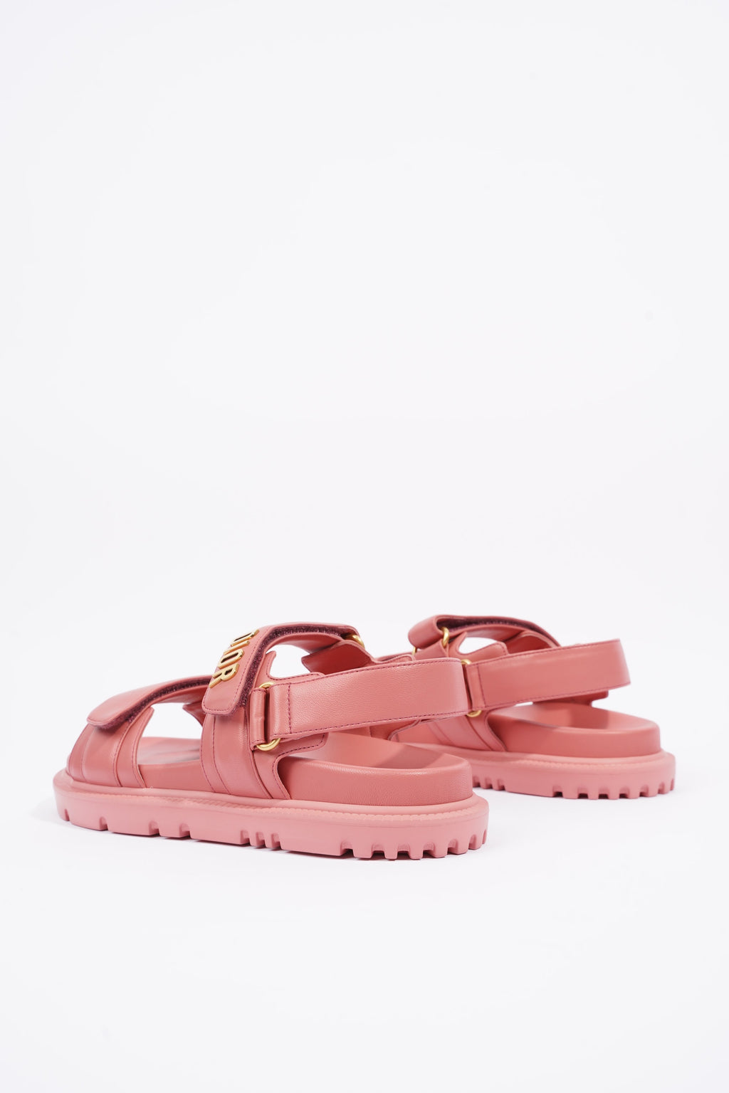 Christian Dior Womens Act Sandal Dusty Coral EU 37.5 / UK 4.5