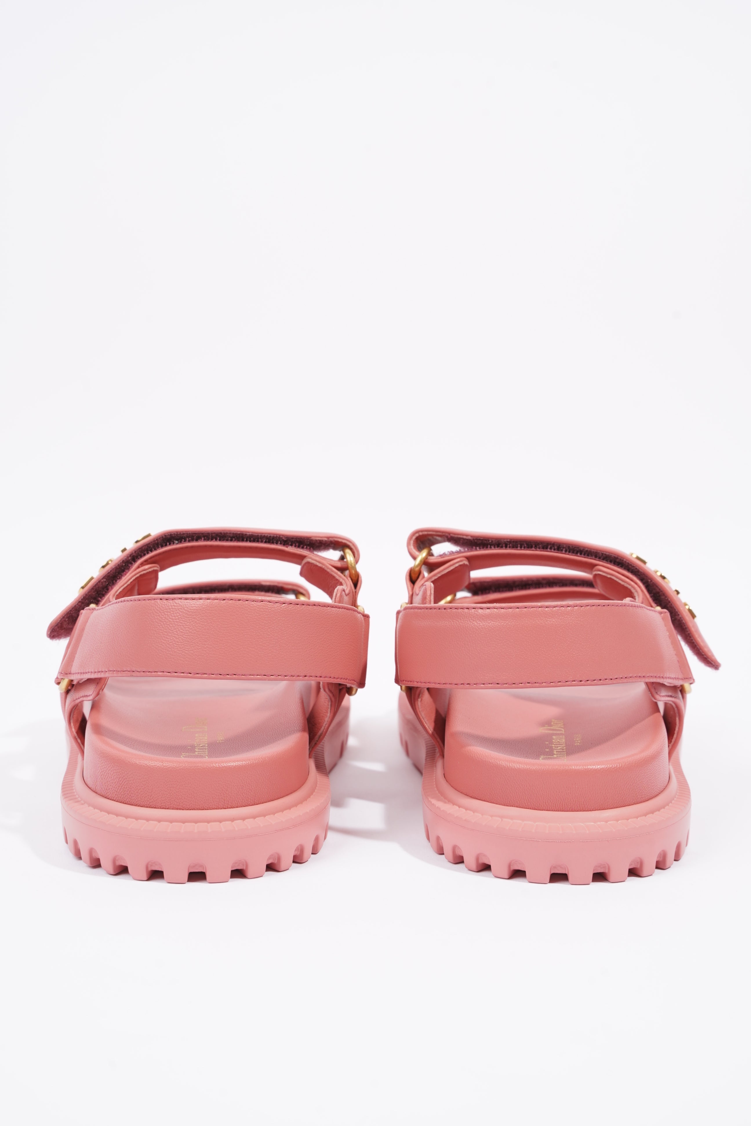 Christian Dior Womens Act Sandal Dusty Coral EU 37.5 / UK 4.5