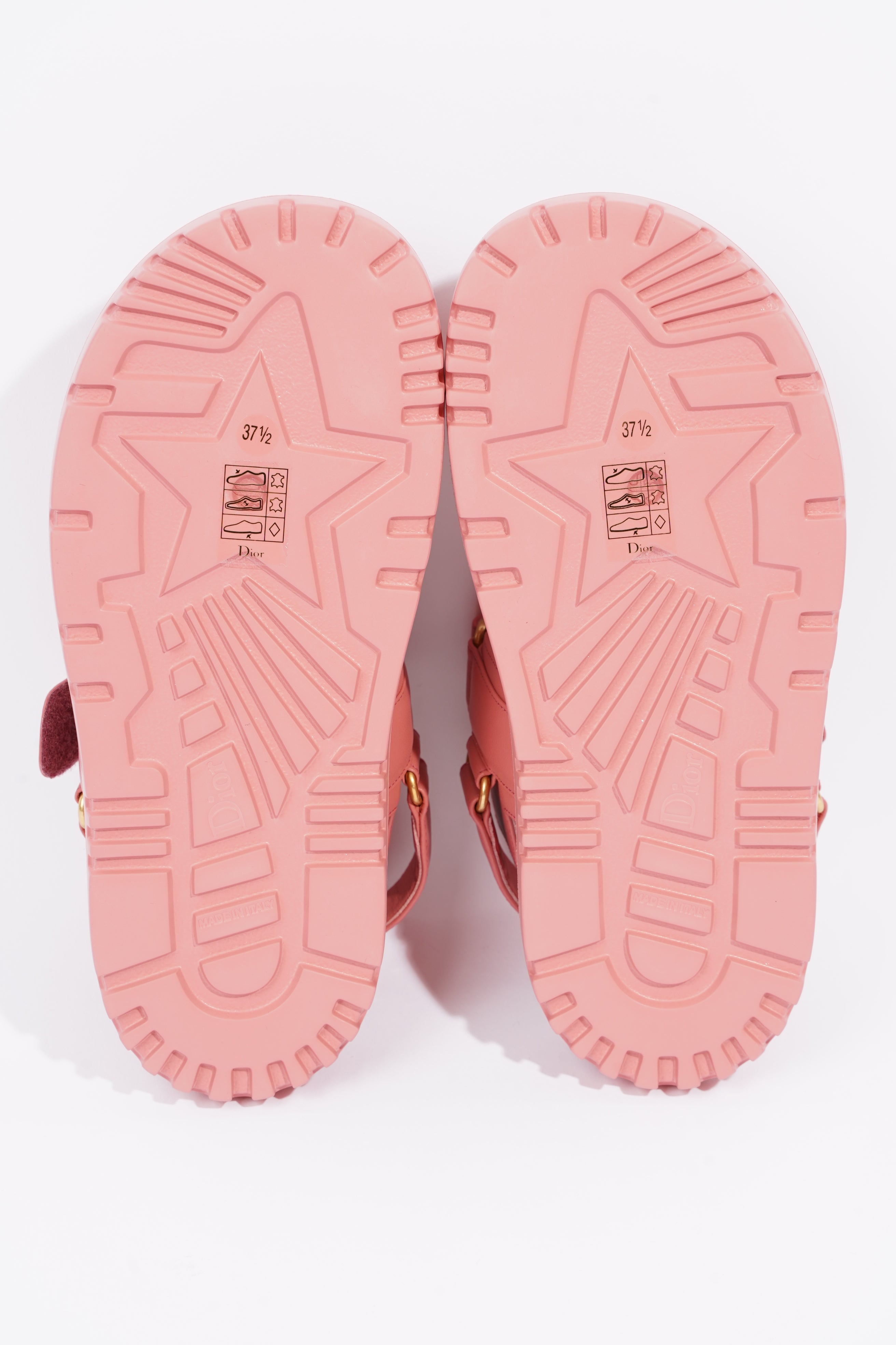 Christian Dior Womens Act Sandal Dusty Coral EU 37.5 / UK 4.5