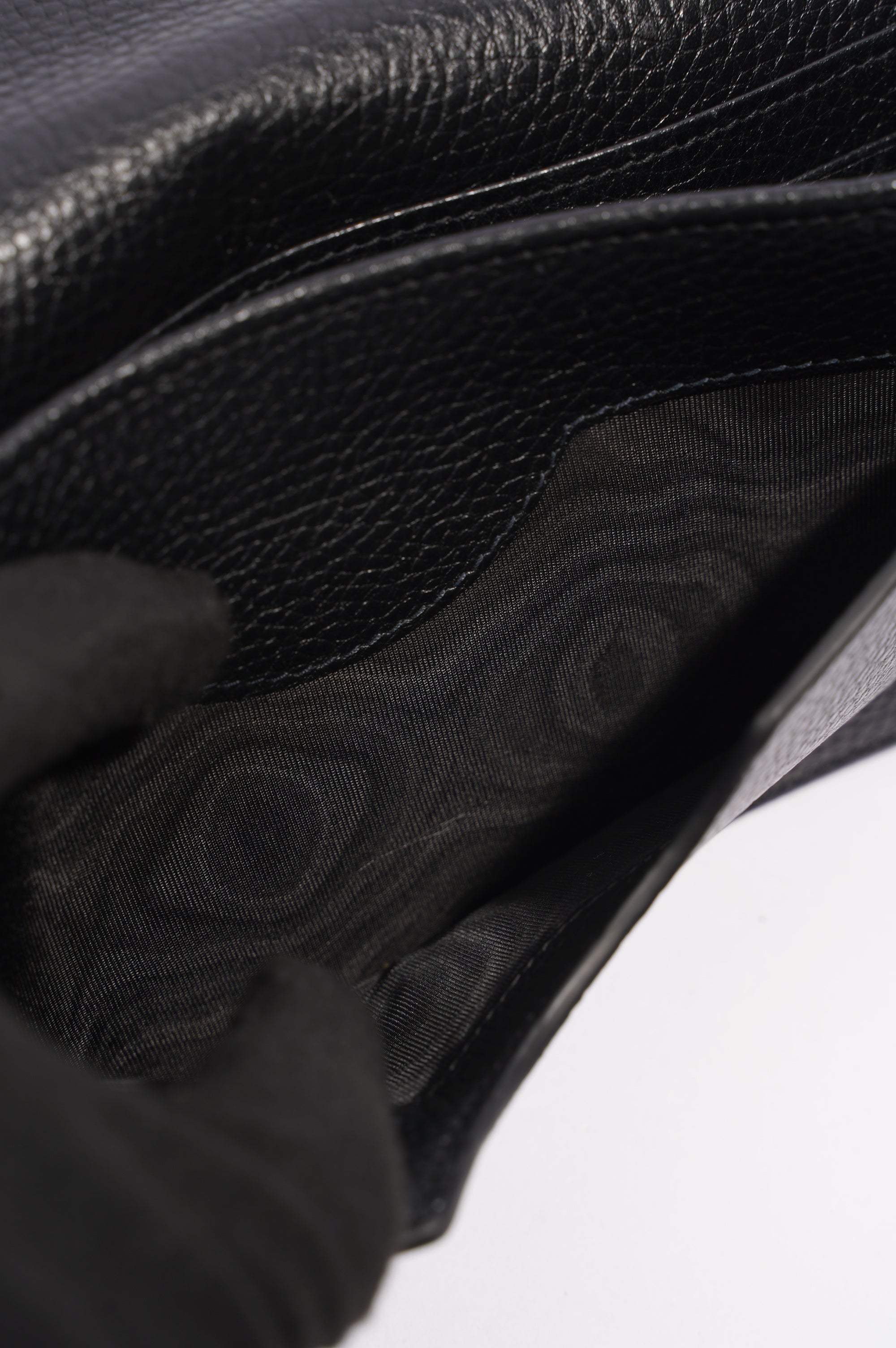 Gucci Soho Wallet on Chain Black Leather