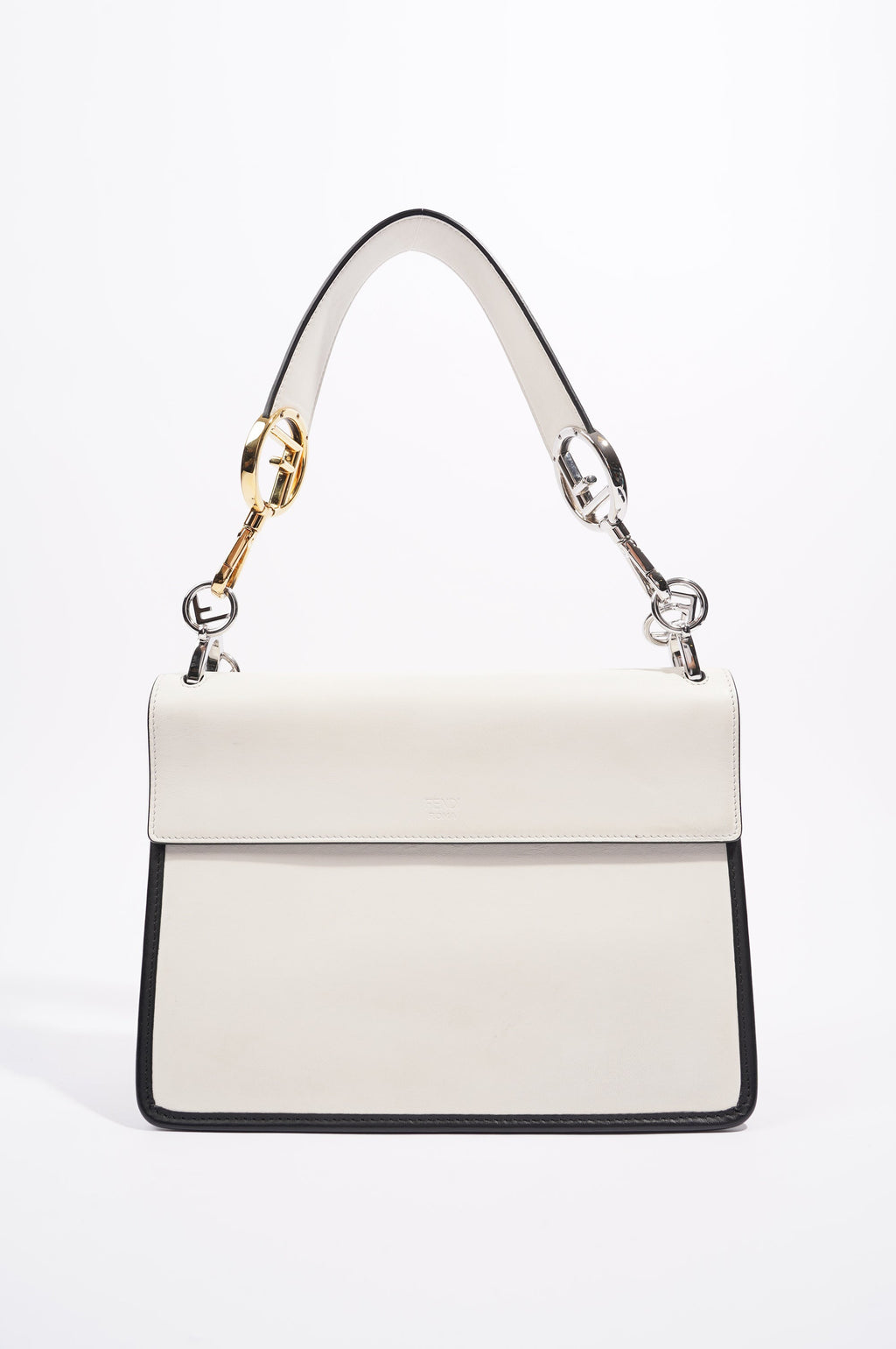 Fendi Womens Kan I F White / Black