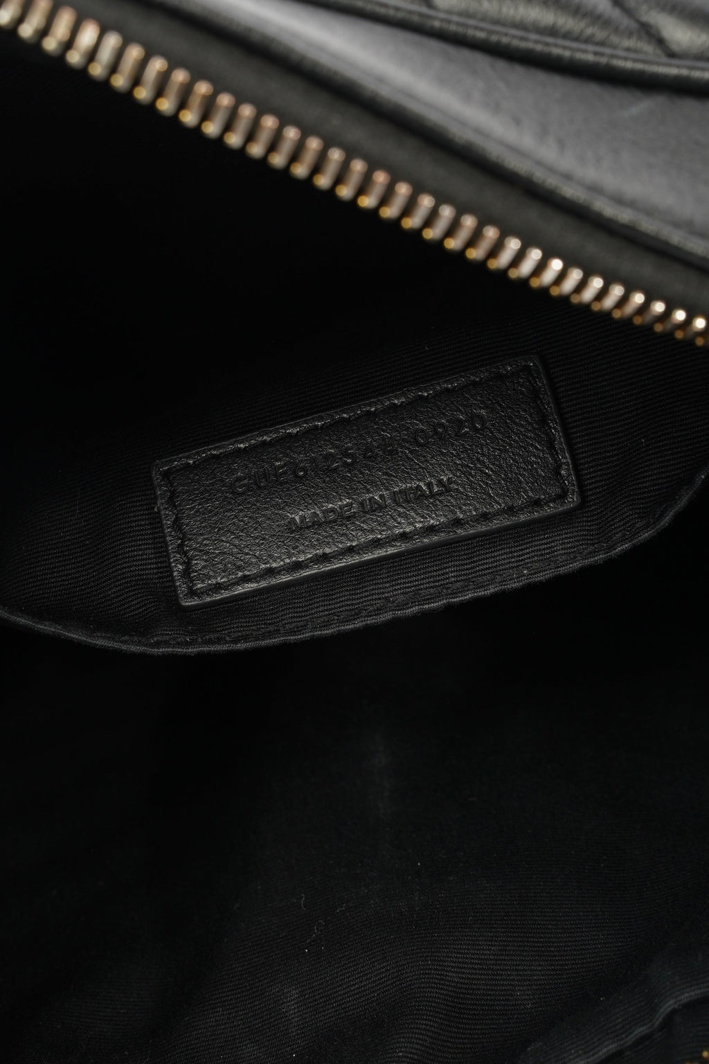 Saint Laurent Lou Camera Black Calfskin Leather