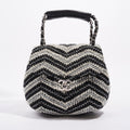 Chanel Womens Chevron Tweed Multi