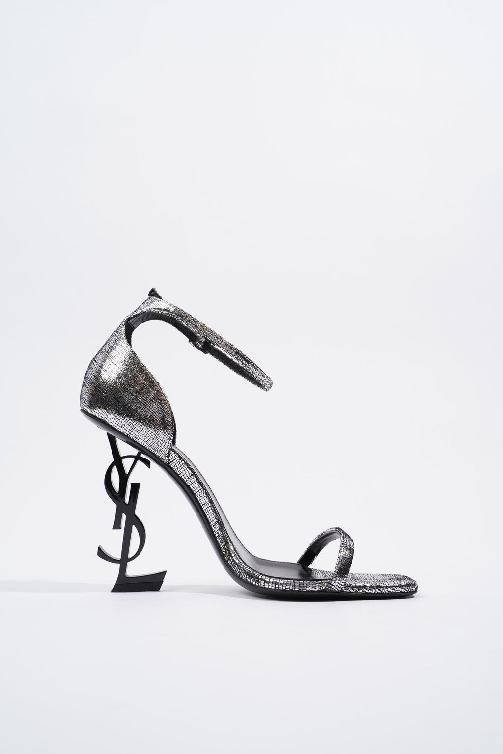 Saint Laurent Opyum 110 Silver EU 37.5 / UK 4.5