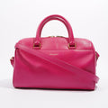 Saint Laurent Womens Duffle Bag Pink Leather Baby