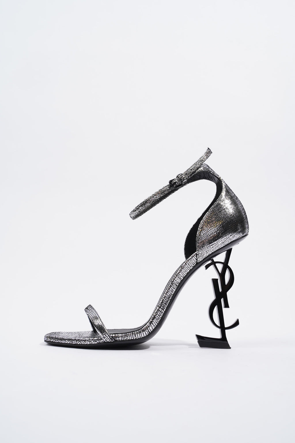 Saint Laurent Opyum 110 Silver EU 37.5 / UK 4.5