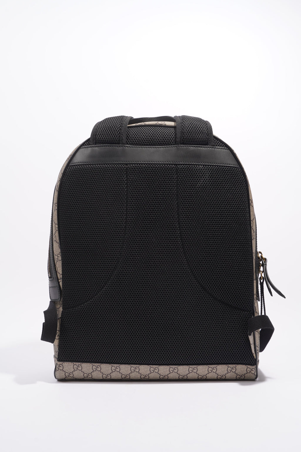 Gucci Womens Bee Backpack Brown Canvas