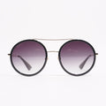 Gucci Womens GG0061S Sunglasses Black / Gold 140