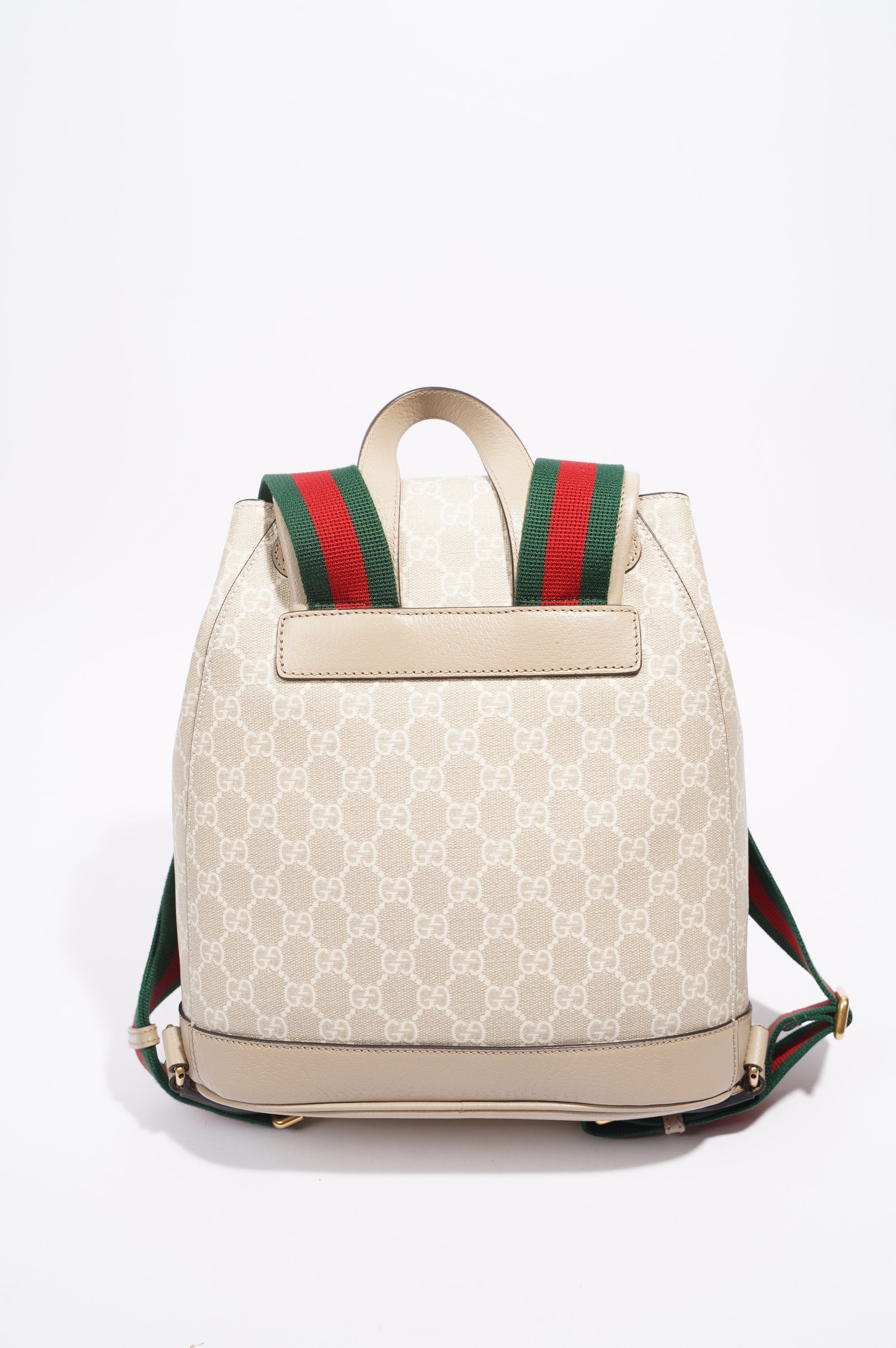 Gucci Interlocking G Backpack Beige / White Supreme Canvas