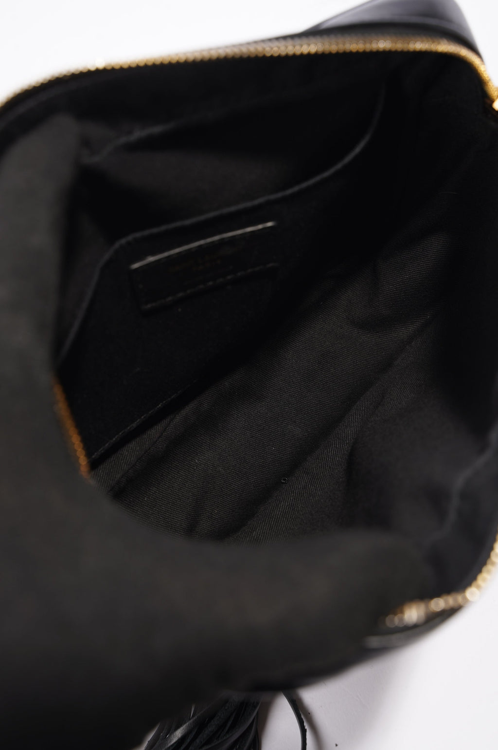 Saint Laurent Lou Camera Bag Black Leather Small