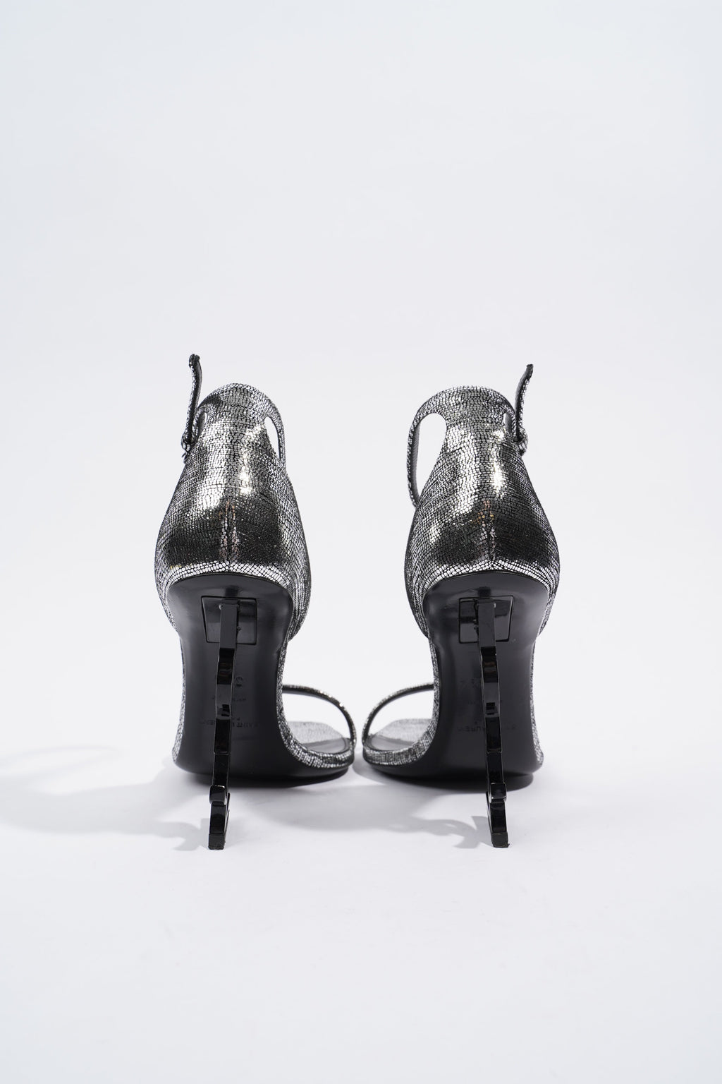 Saint Laurent Opyum 110 Silver EU 37.5 / UK 4.5