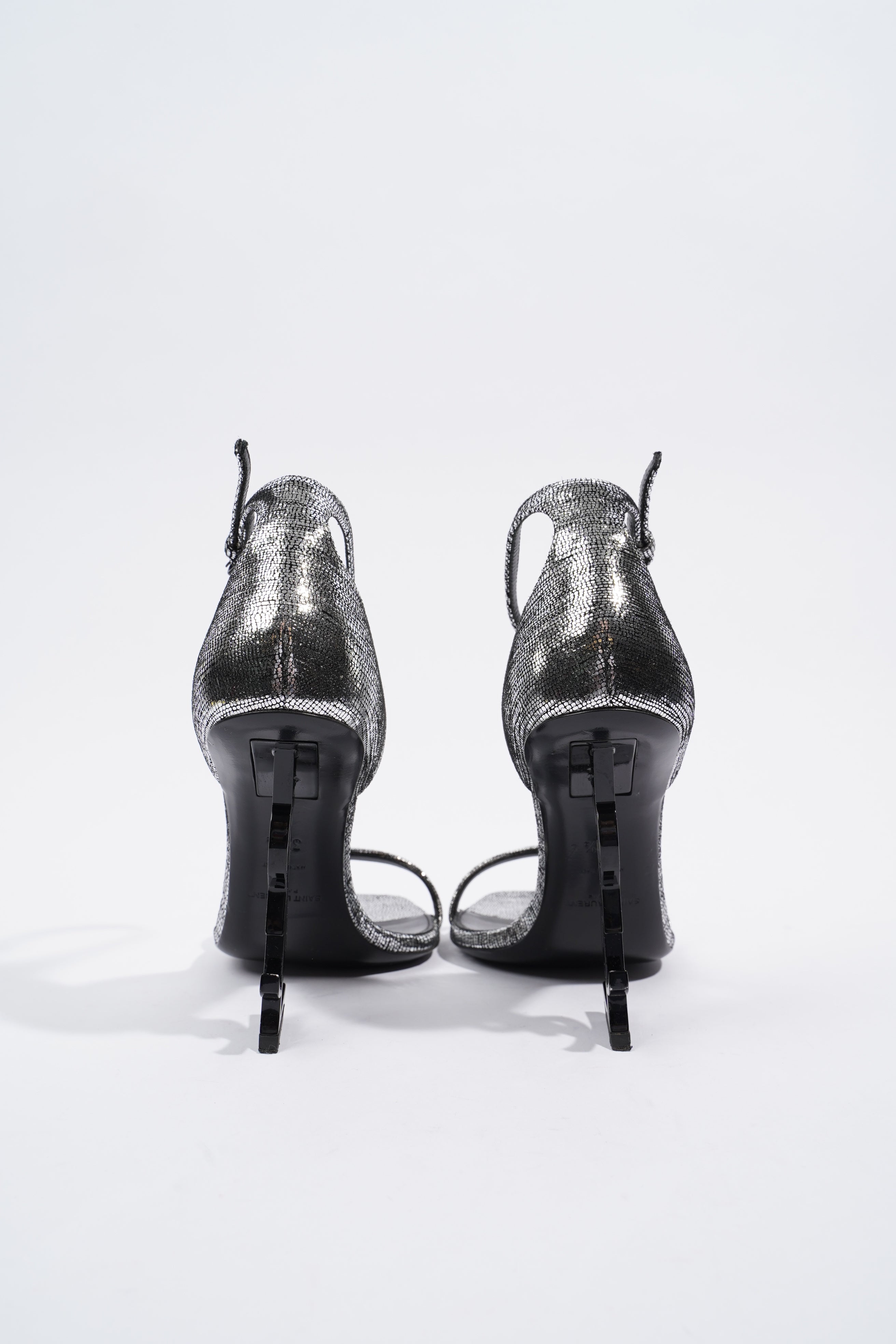 Saint Laurent Opyum 110 Silver EU 37.5 / UK 4.5