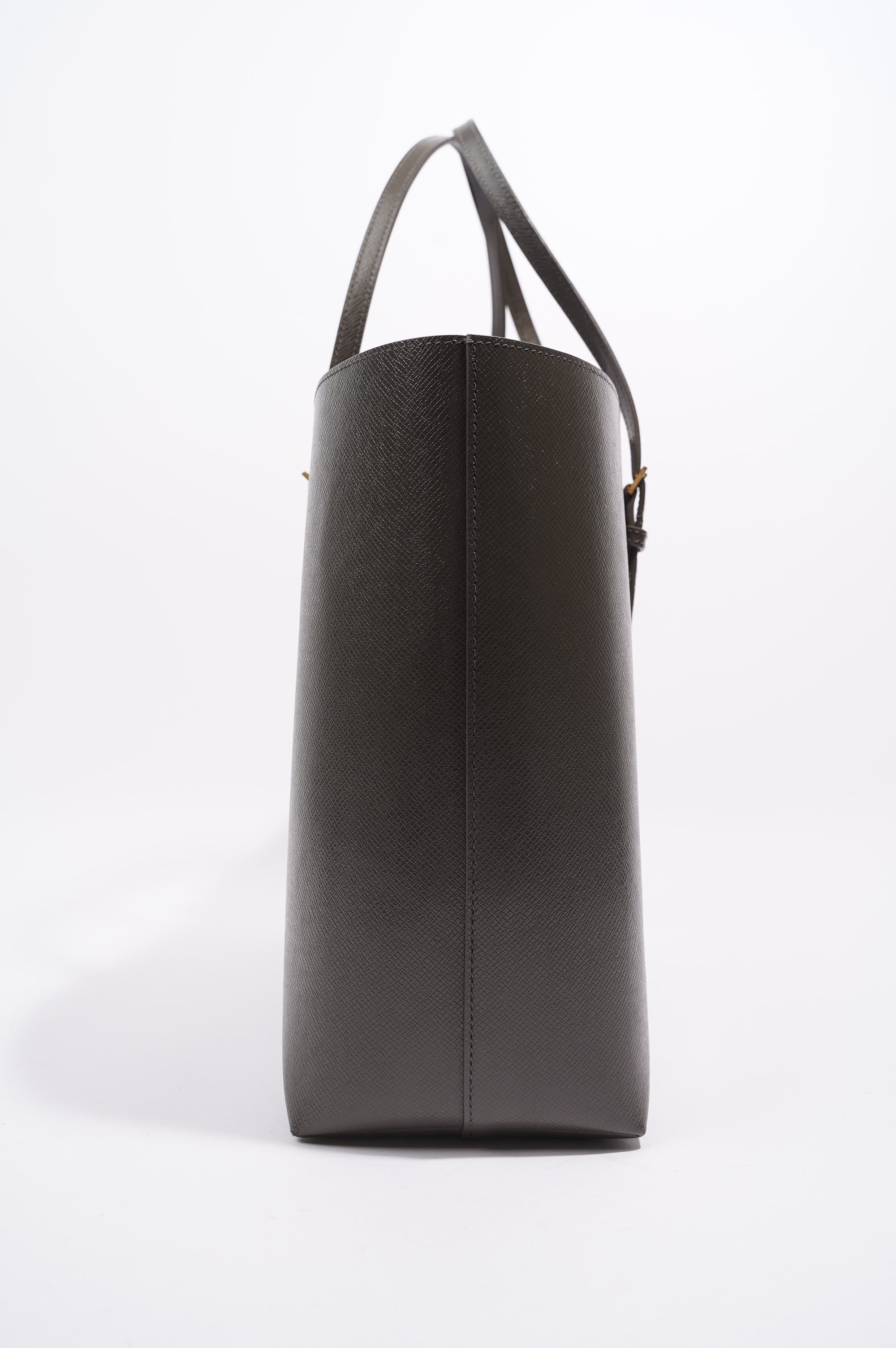Saint Laurent Womens Shopping Tote Grey Large