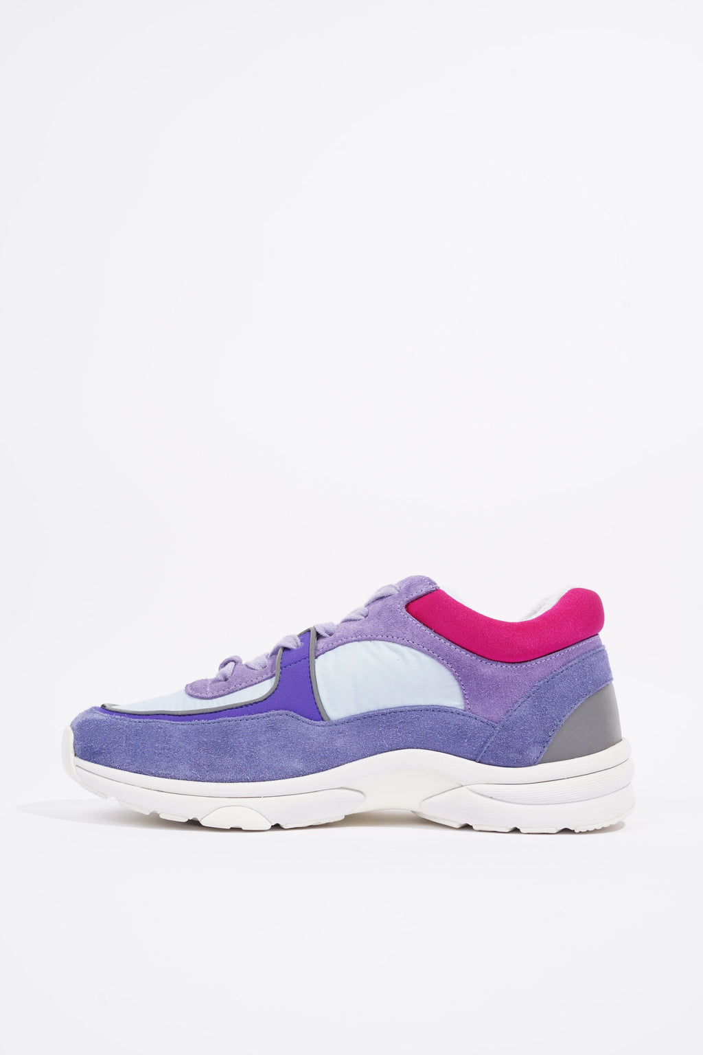 Chanel Womens CC Logo Trainer Purple / Pink EU 39 / UK 6