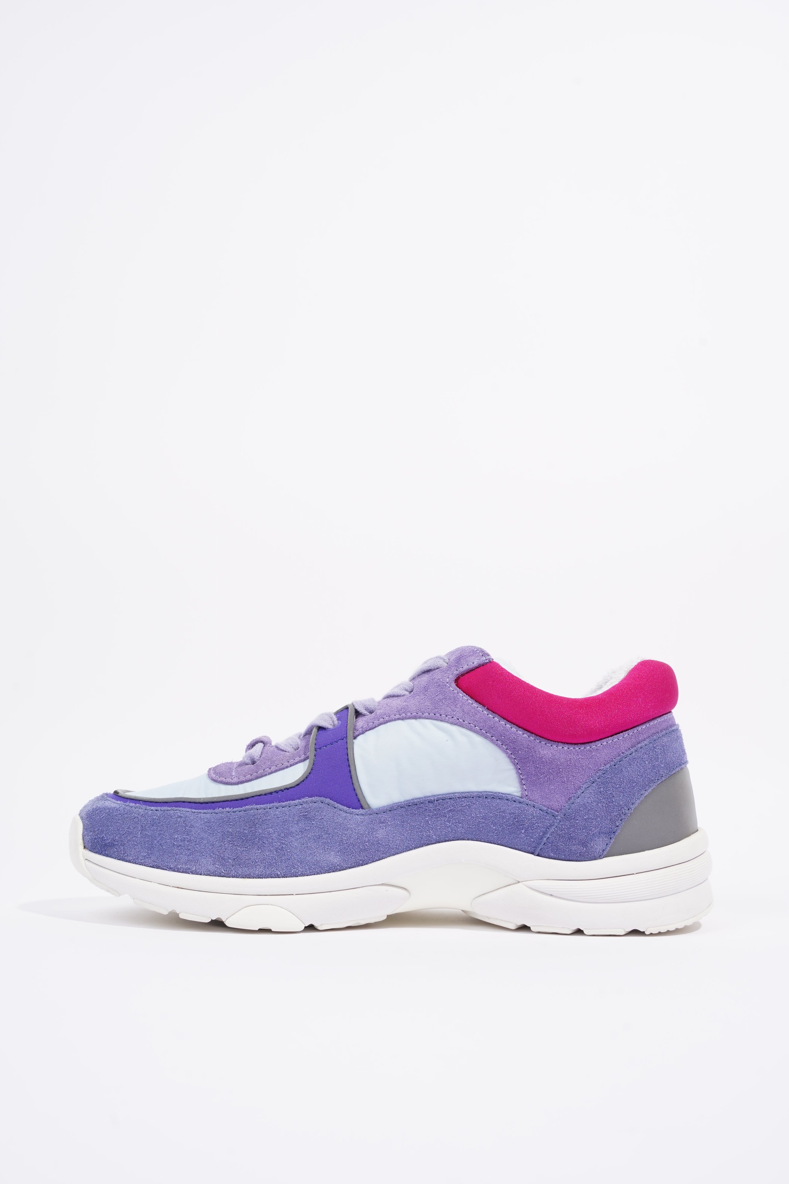 Chanel Womens CC Logo Trainer Purple / Pink EU 39 / UK 6